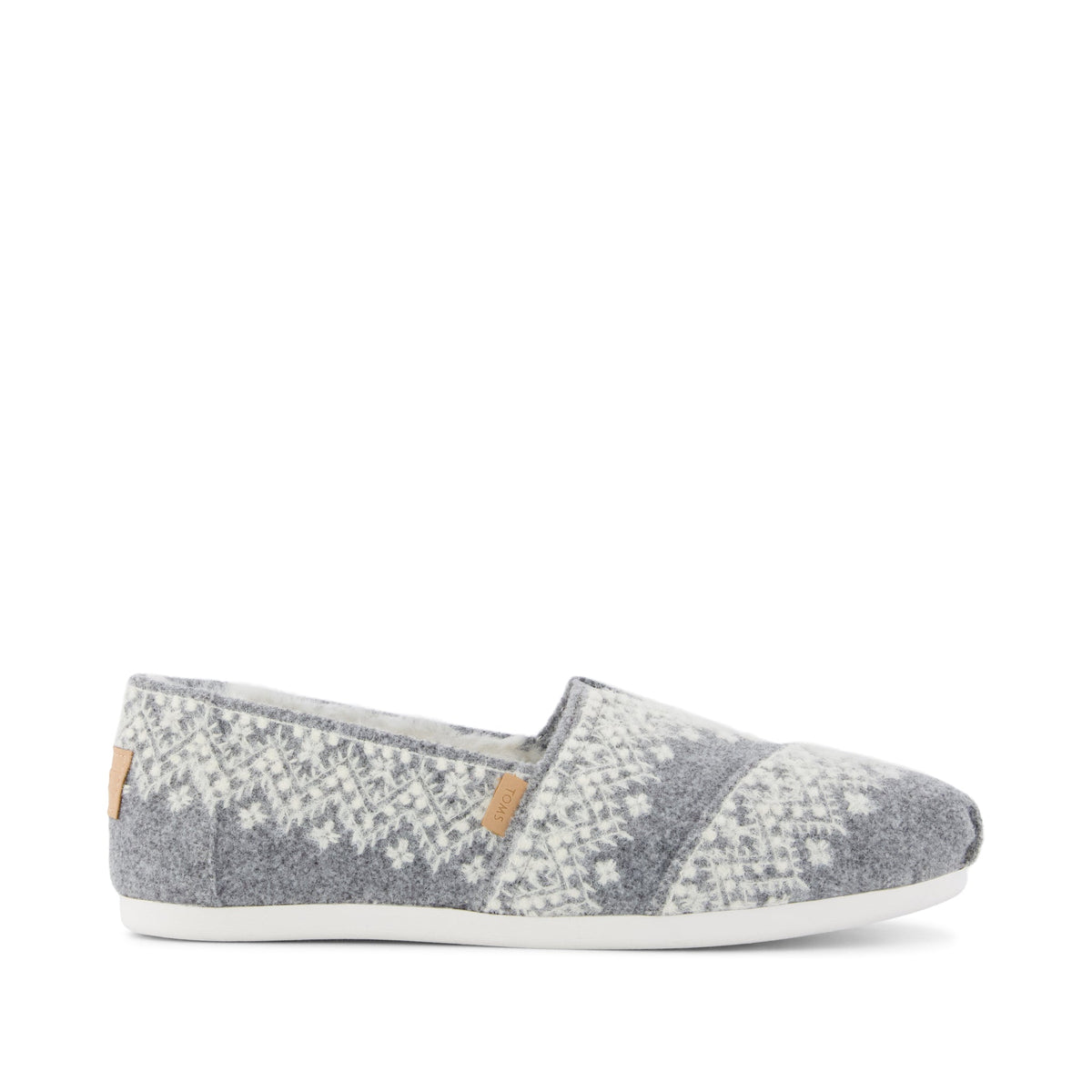 Alpargata Classic Fuzzy Fair Isle