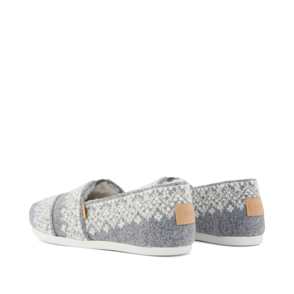 Alpargata Classic Fuzzy Fair Isle