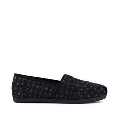 Alpargata Classic Black Geometric Sequins