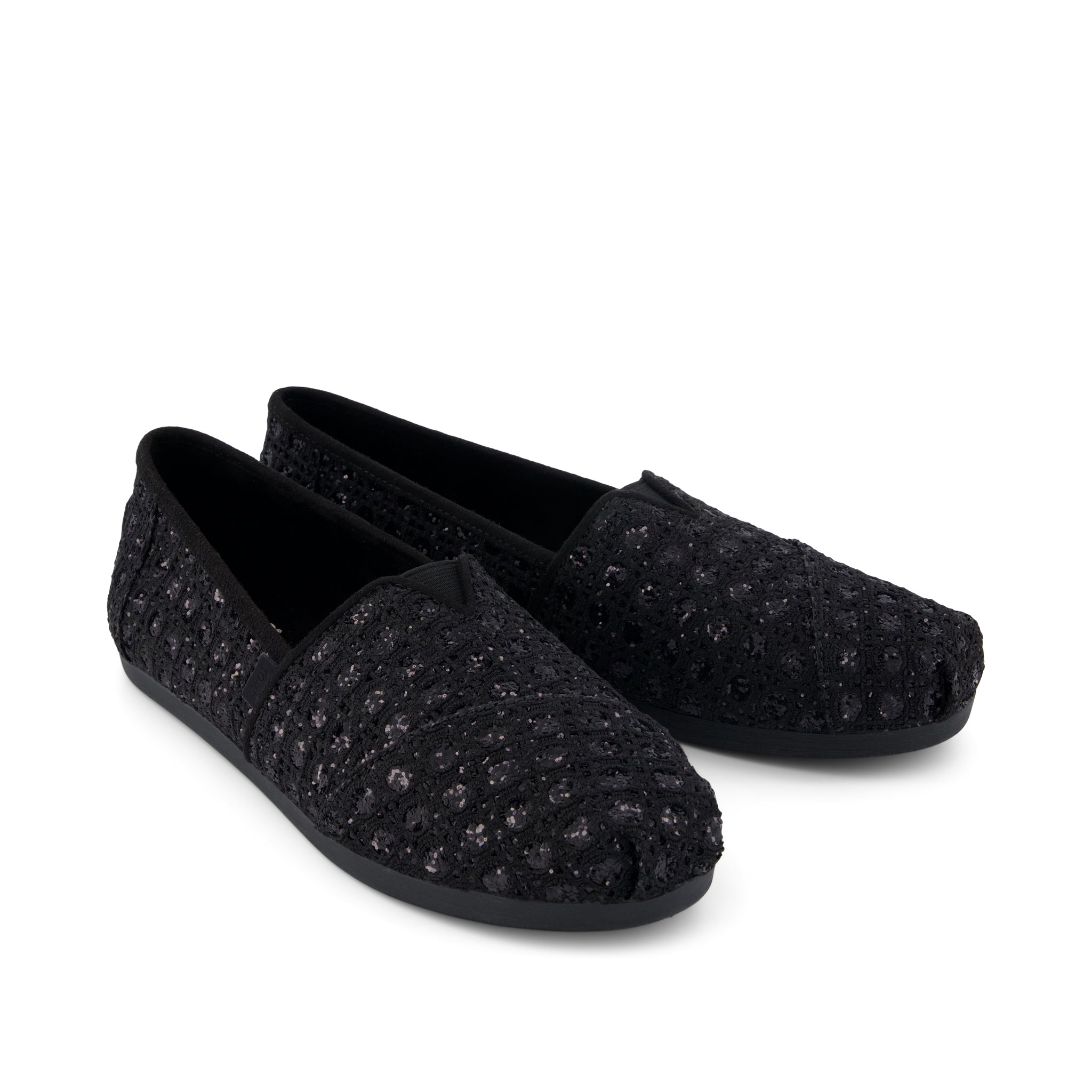 Alpargata Classic Black Geometric Sequins