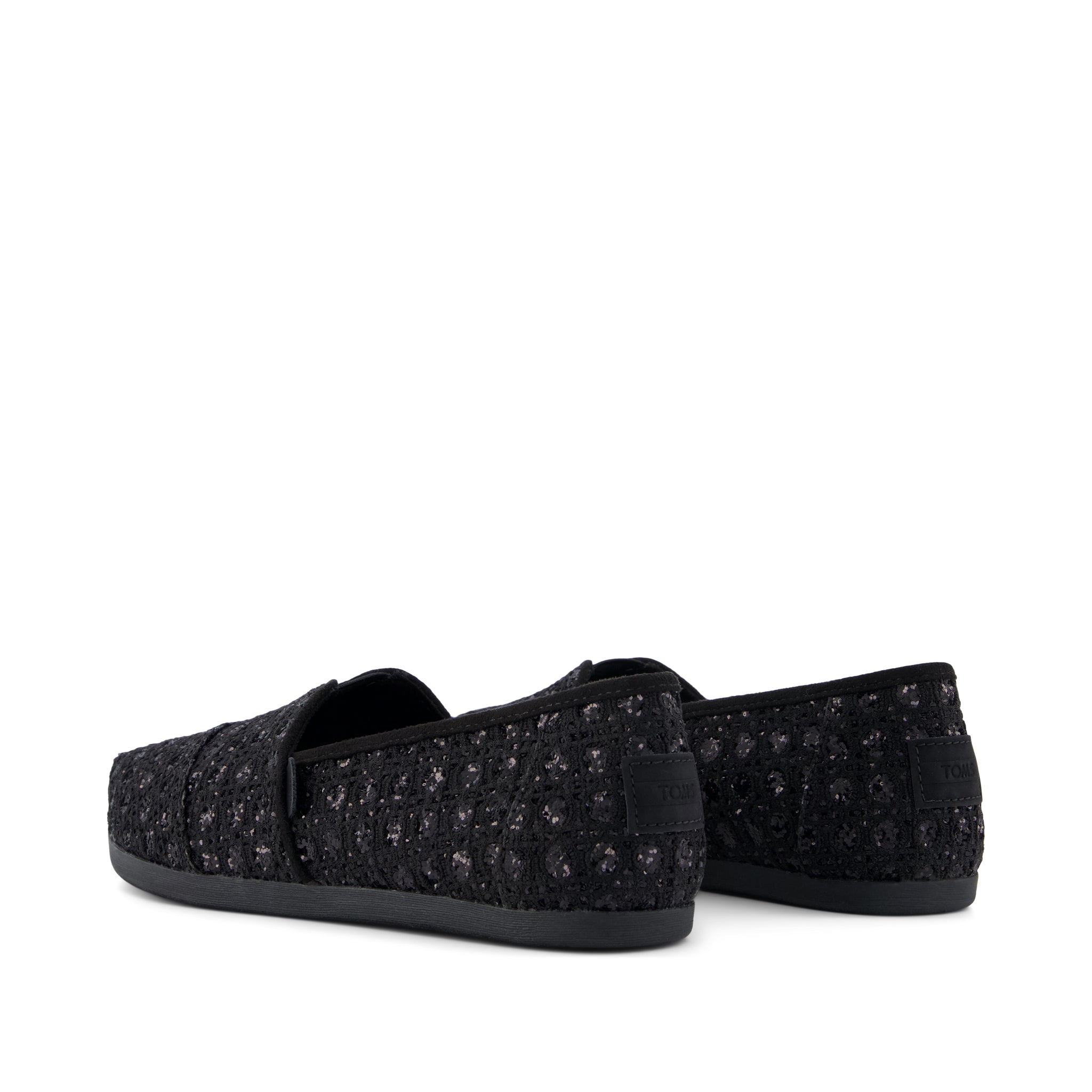 Alpargata Classic Black Geometric Sequins
