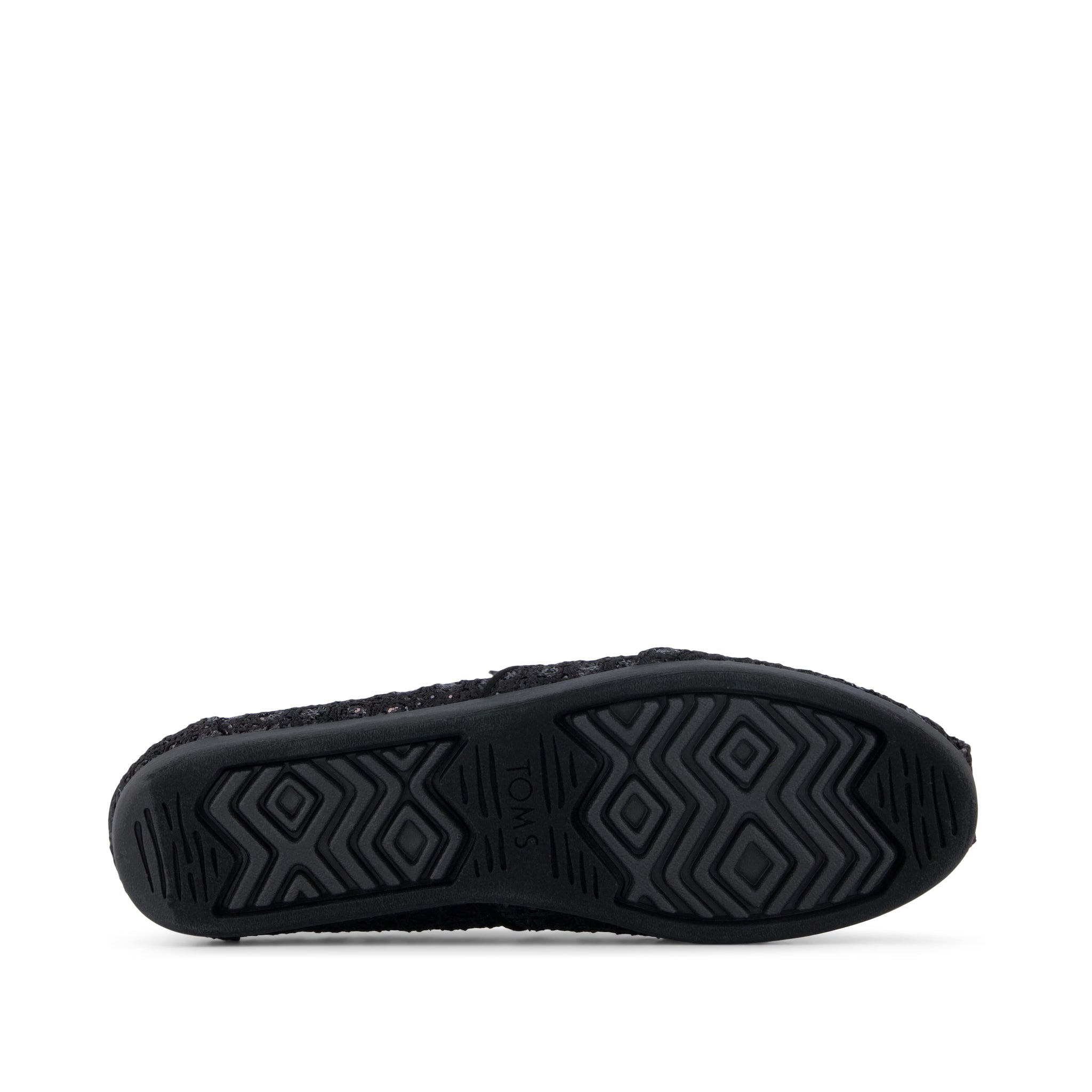 Alpargata Classic Black Geometric Sequins