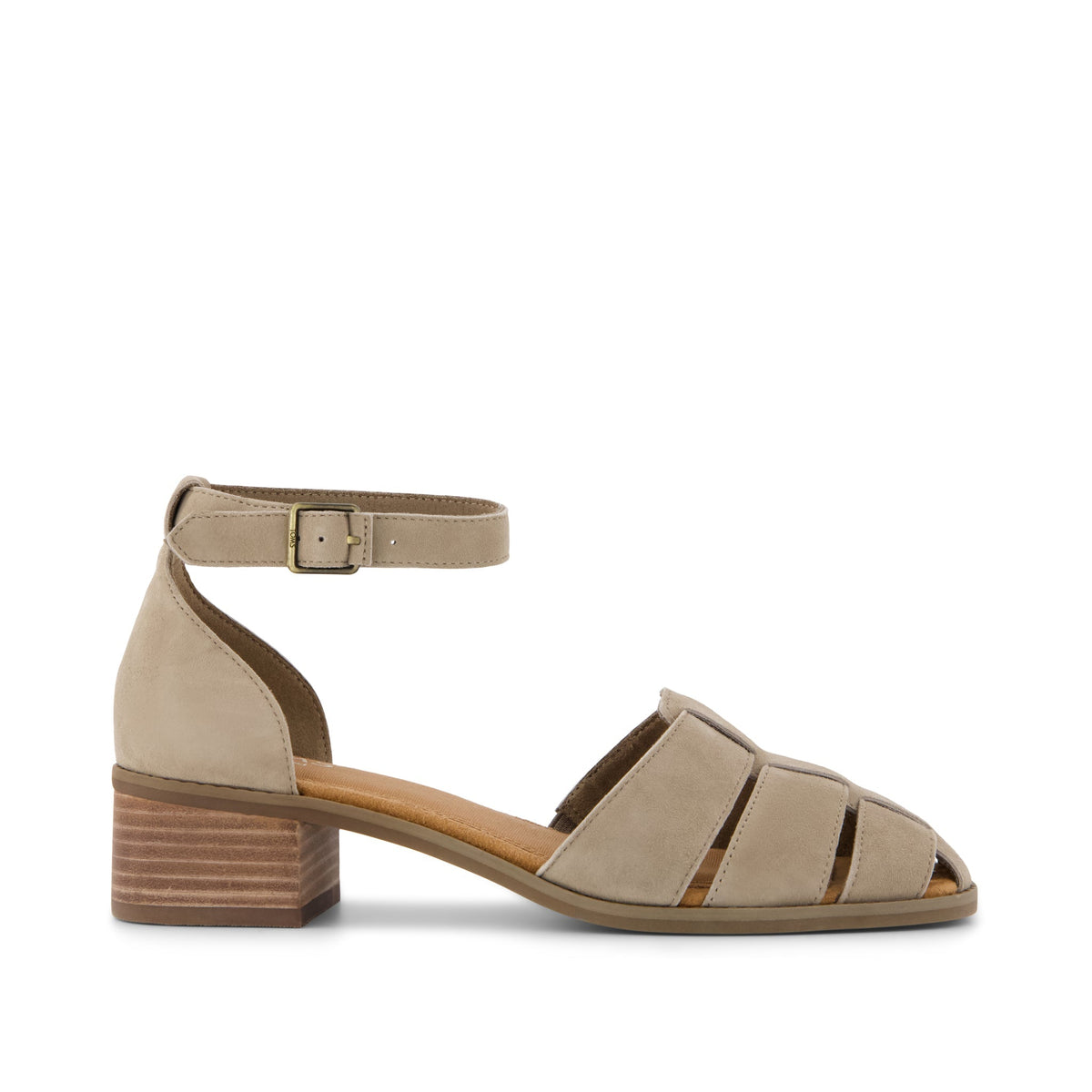 Jaclyn Fisherman Heel Dune Suede