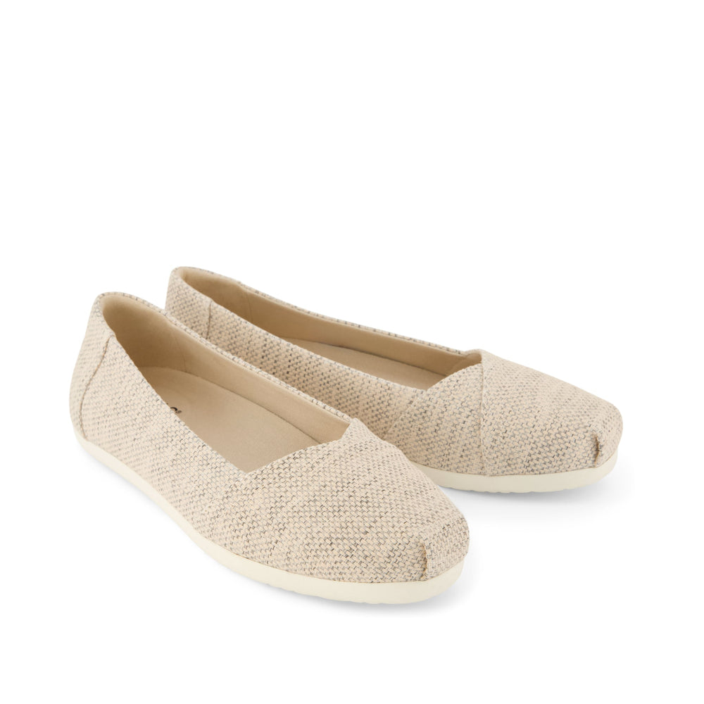 Alpargata Ballet Flat Natural Melange