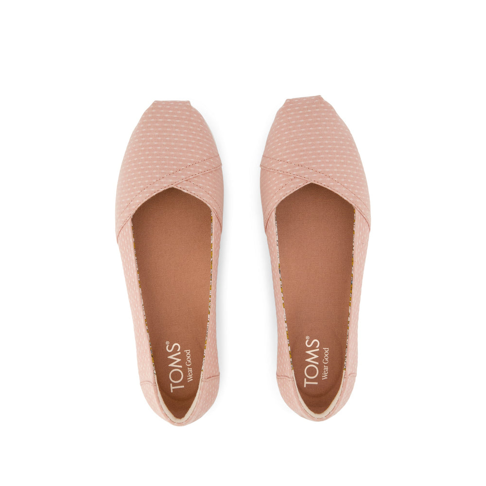 Alpargata Ballet Flat Bloom Chambray Dot