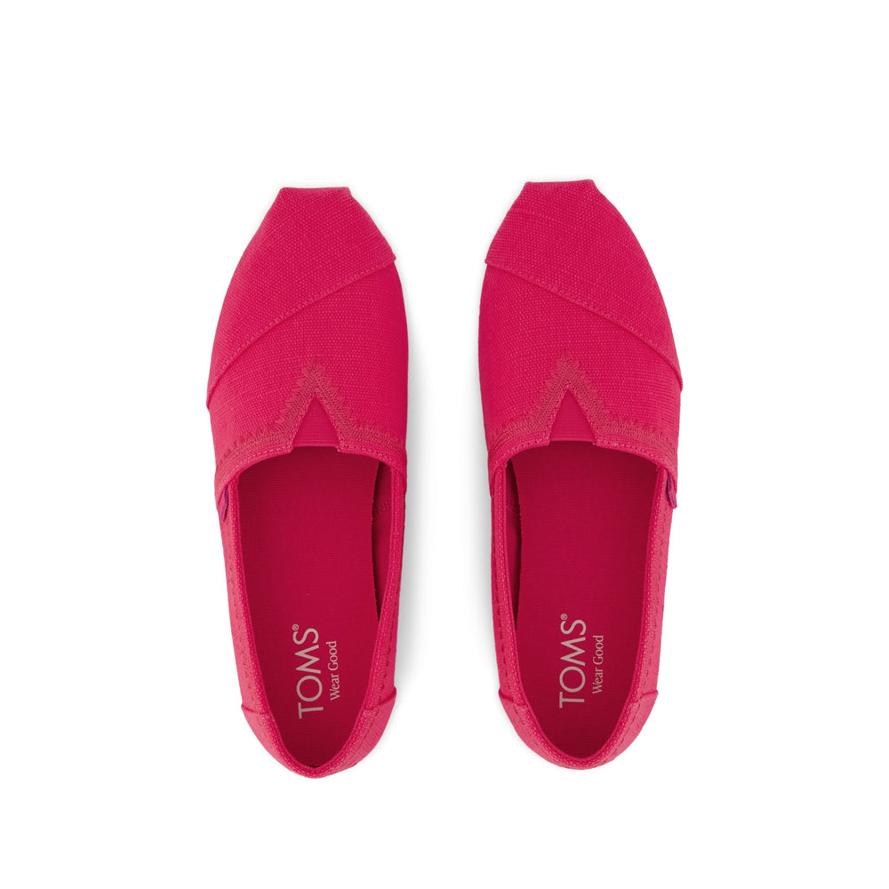 Alpargata Classic Fuchsia Embroidered Heritage Canvas