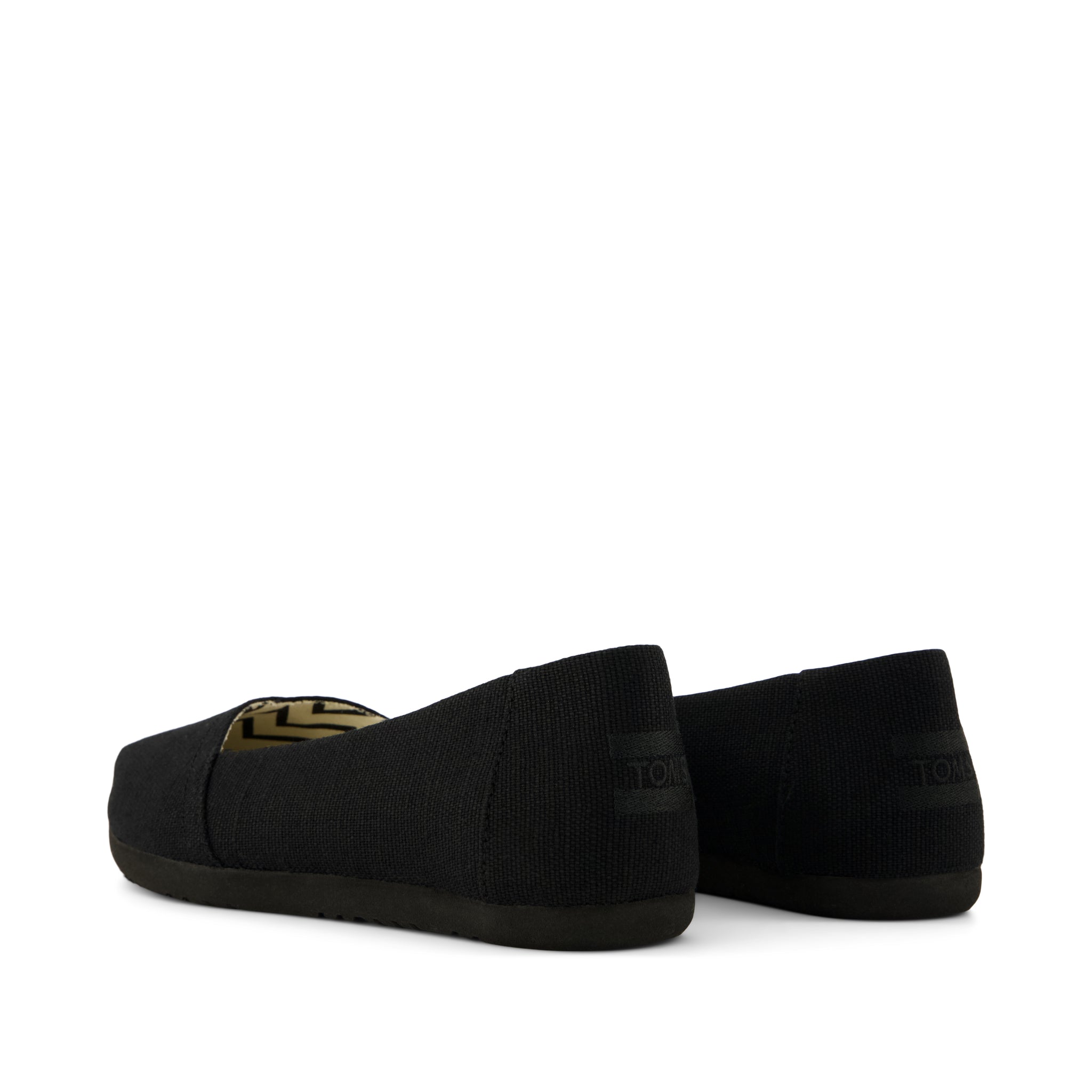 Alpargata Ballet Flat All Black Heritage Canvas