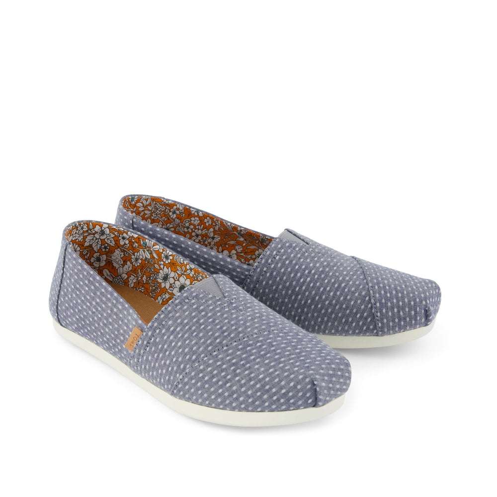 Alpargata Classic Niagara Mist Chambray Dot