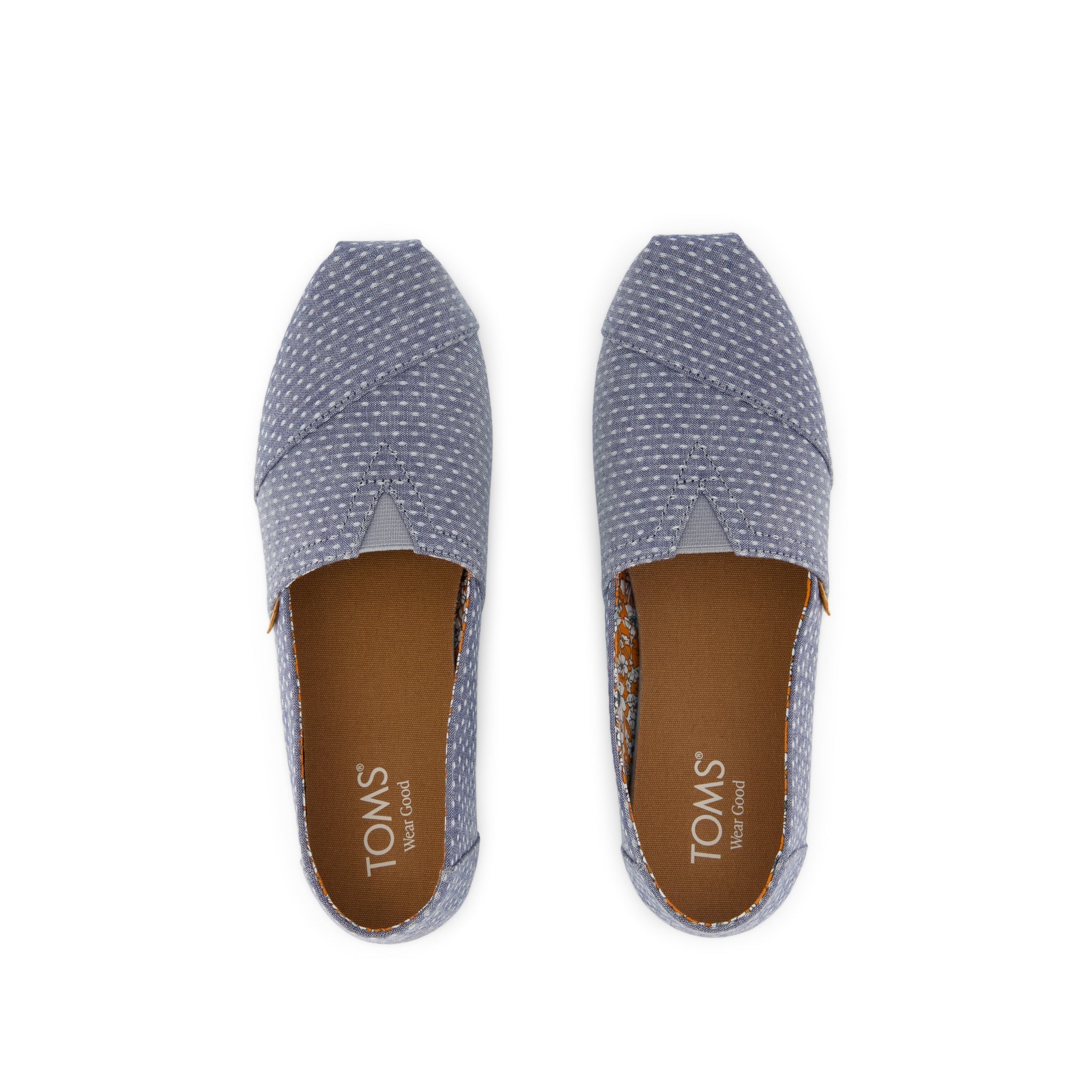 Alpargata Classic Niagara Mist Chambray Dot