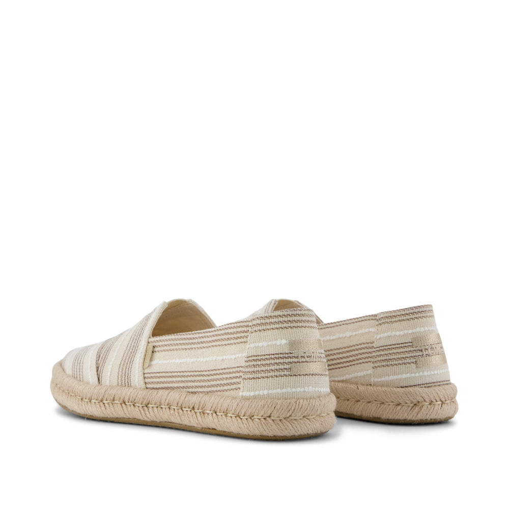 Alpargata Rope 2.0 Espadrille Natural Metallic Stripe