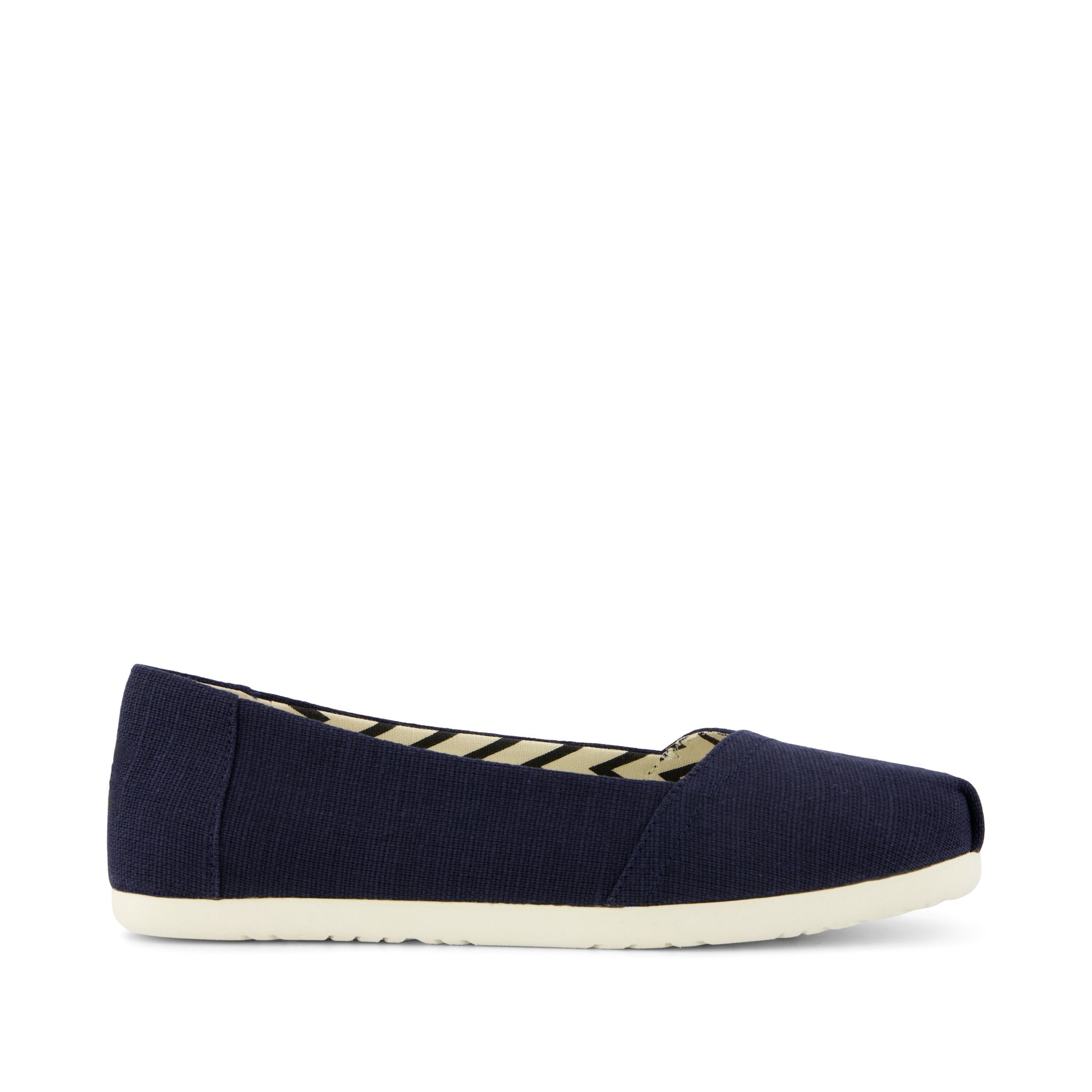 Alpargata Ballet Flat Navy Heritage Canvas