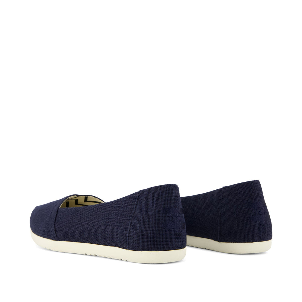 Alpargata Ballet Flat Navy Heritage Canvas