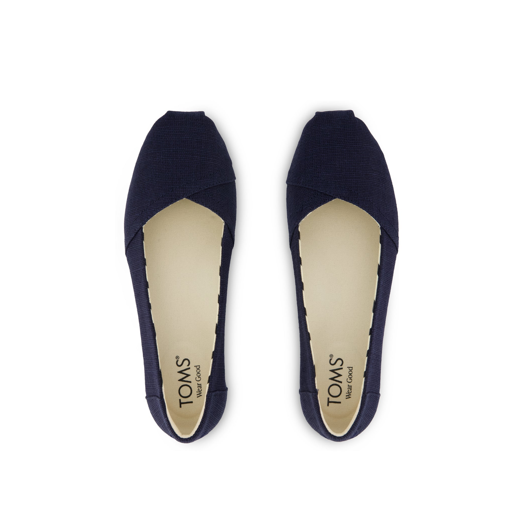 Alpargata Ballet Flat Navy Heritage Canvas