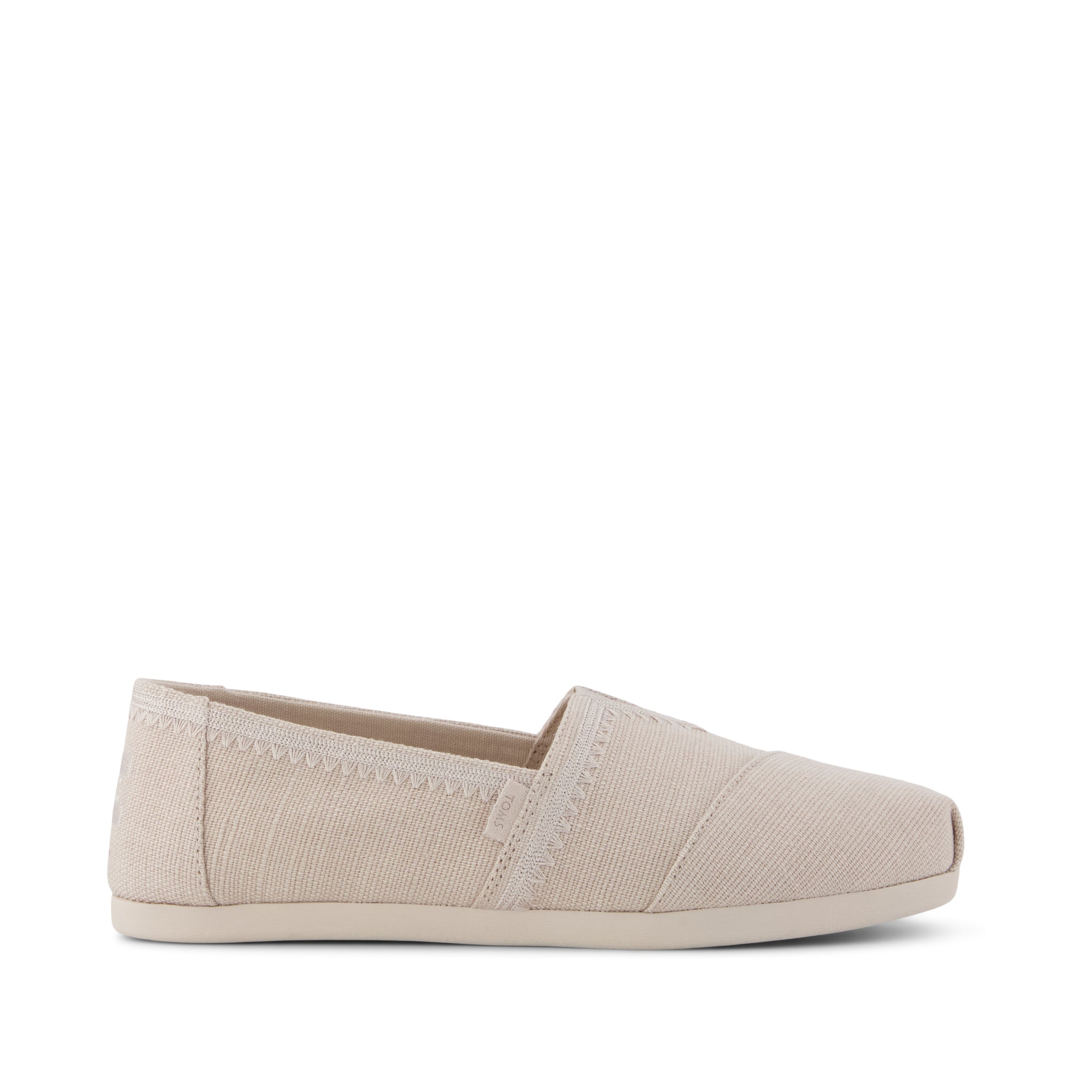 Alpargata Classic Taupe Embroidered Heritage Canvas