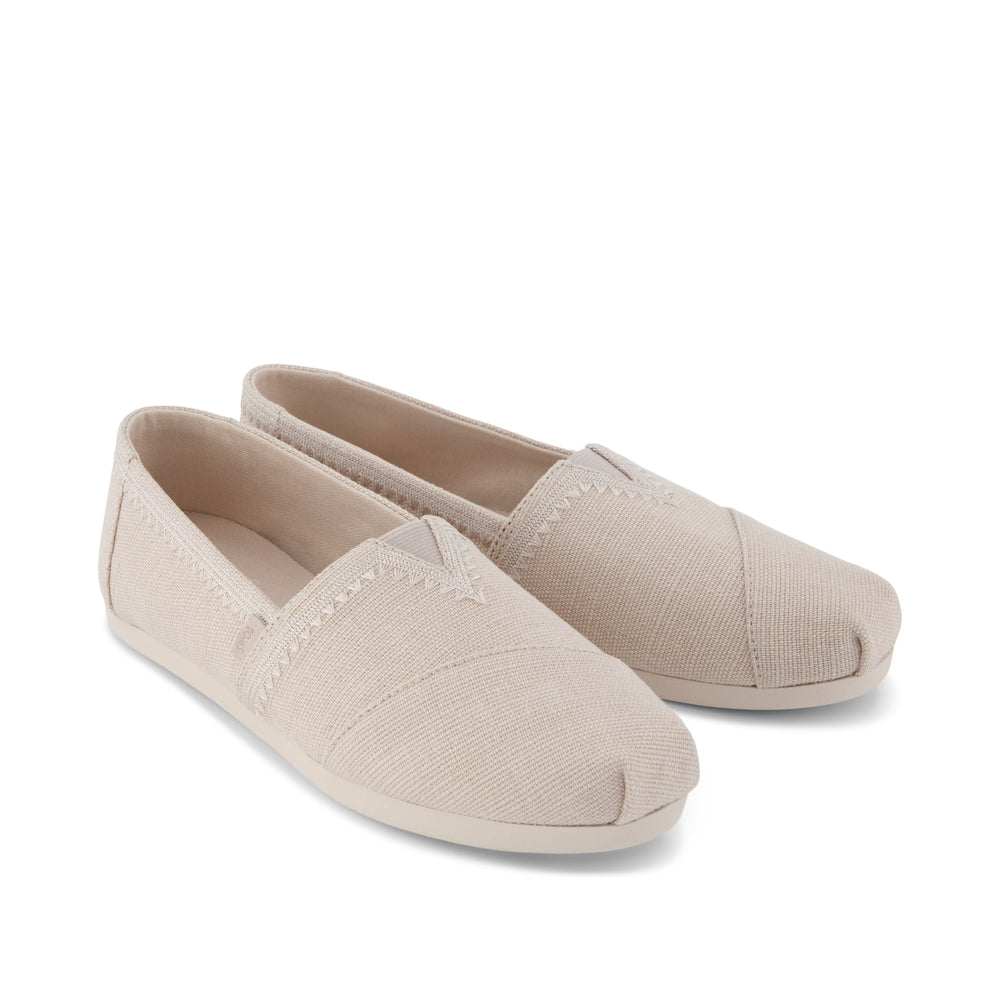 Alpargata Classic Taupe Embroidered Heritage Canvas