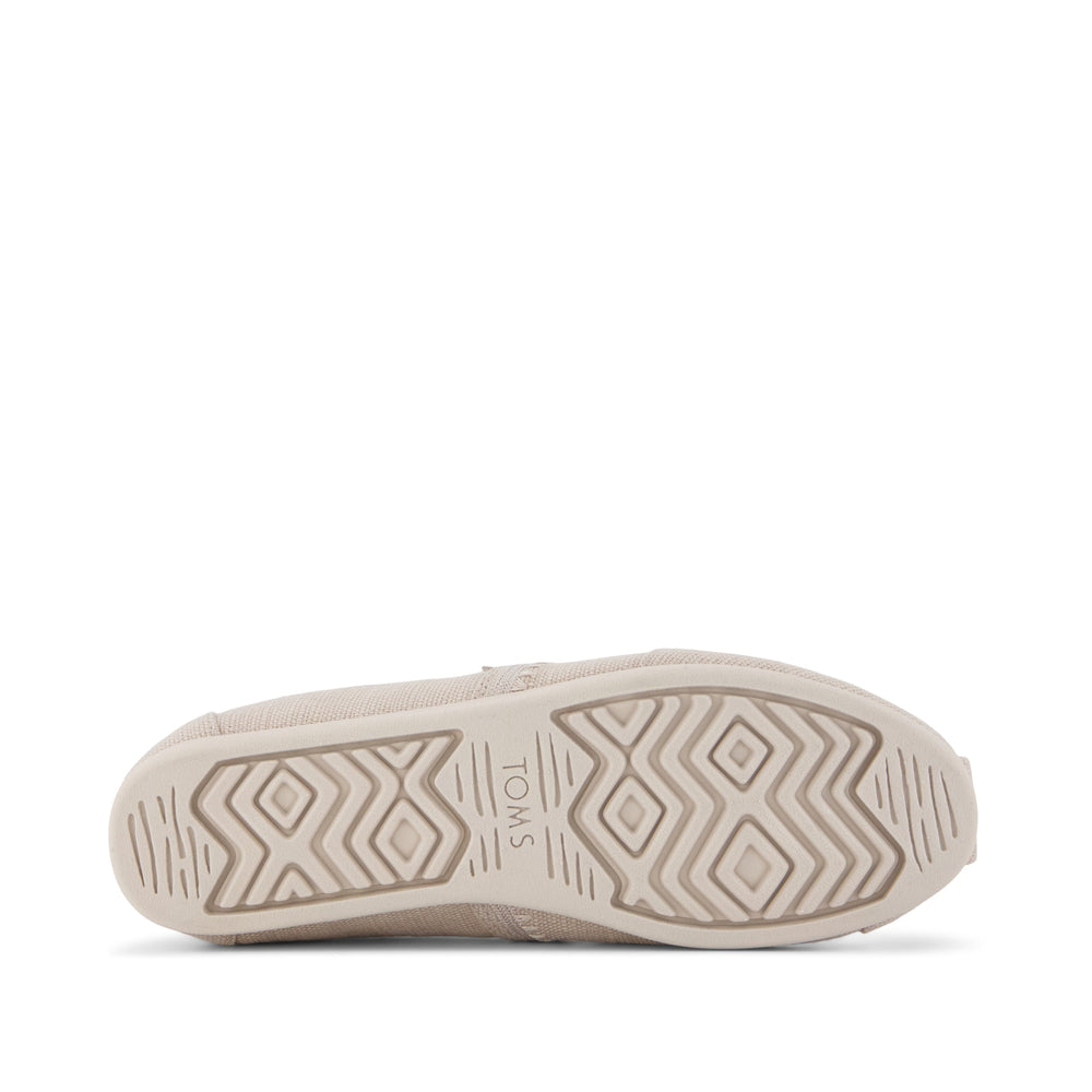 Alpargata Classic Taupe Embroidered Heritage Canvas