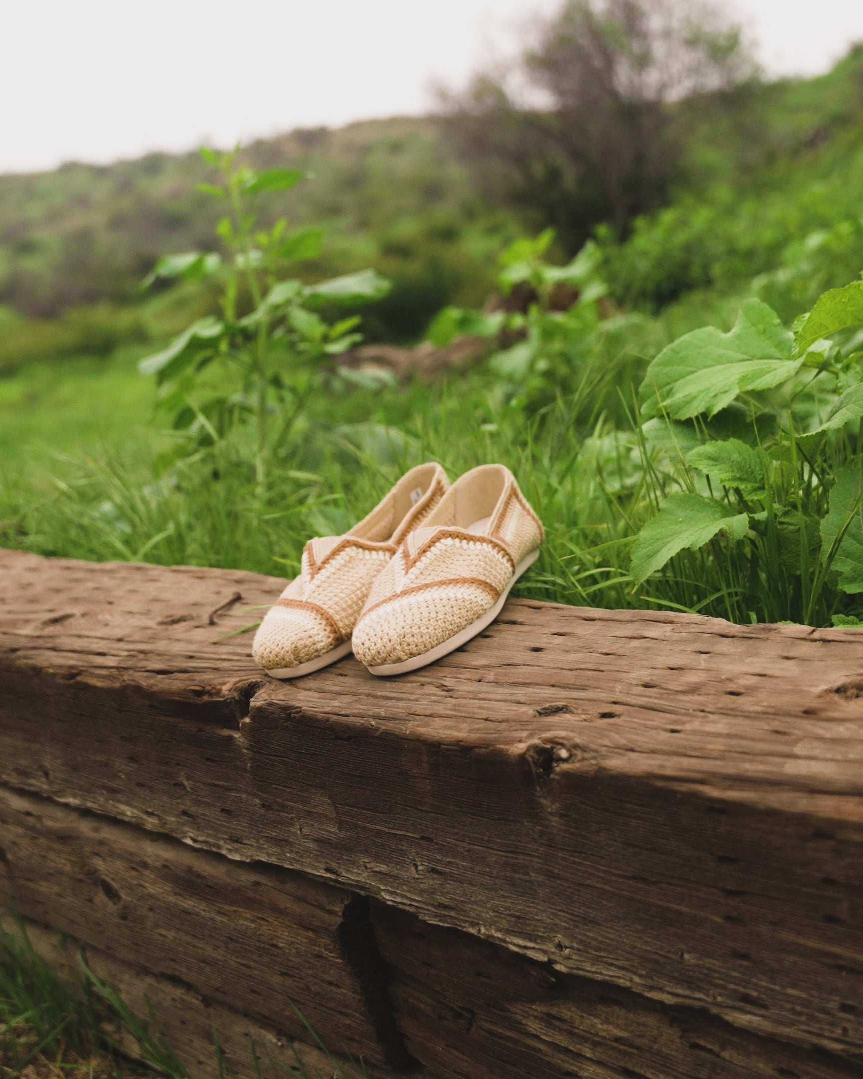 Alpargata Classic Almond Crochet