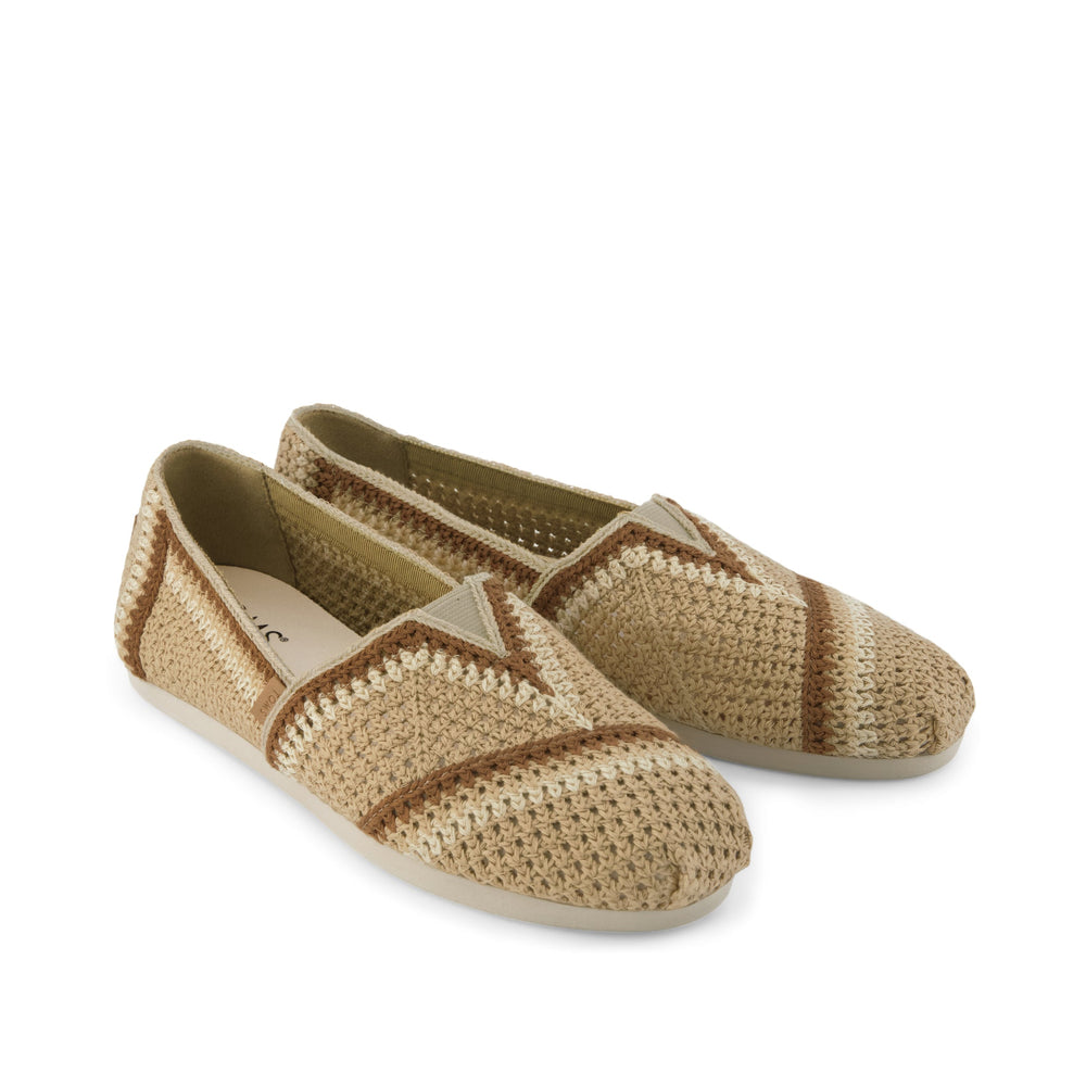 Alpargata Classic Almond Crochet
