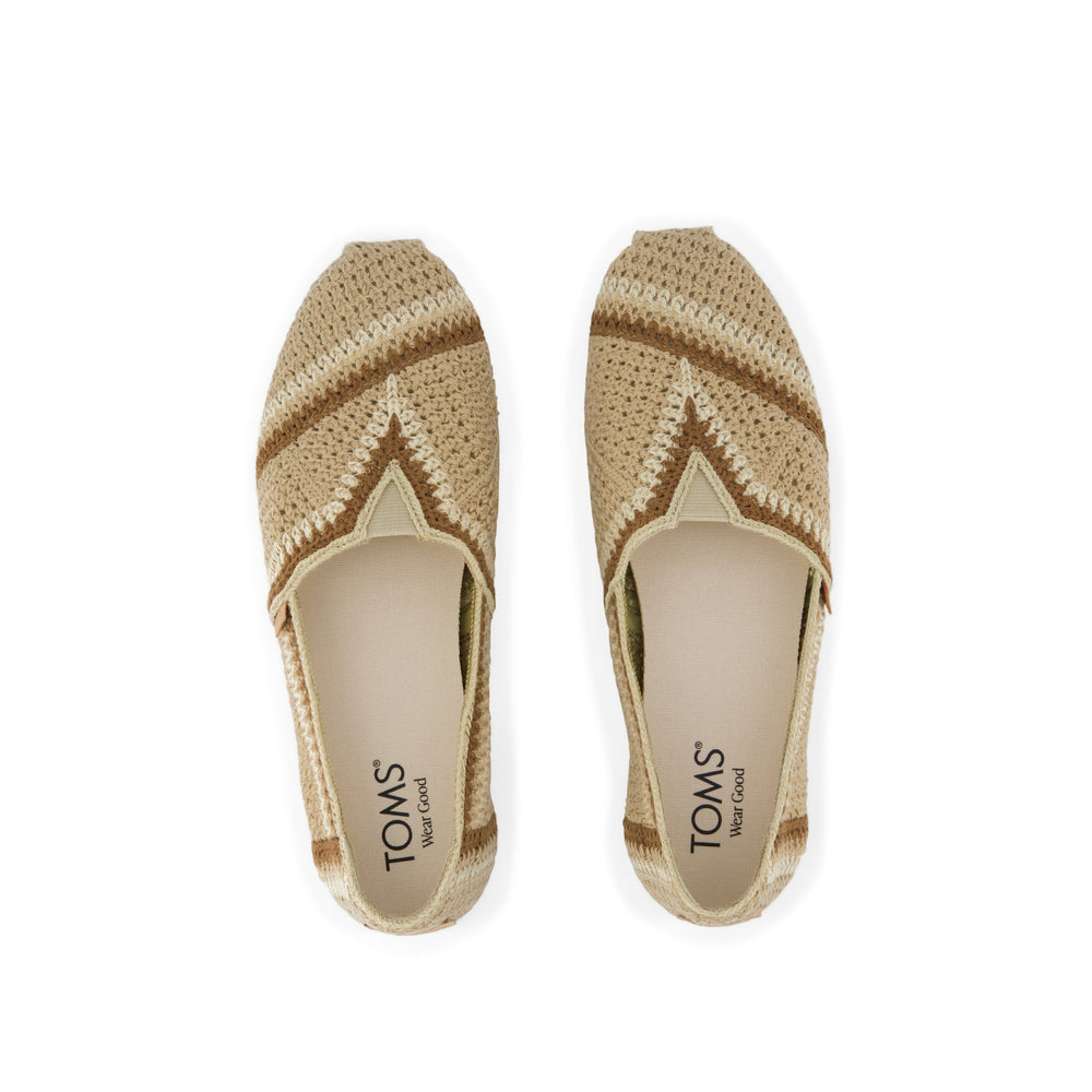 Alpargata Classic Almond Crochet
