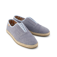 Palmera Plus Niagara Mist Chambray Dot
