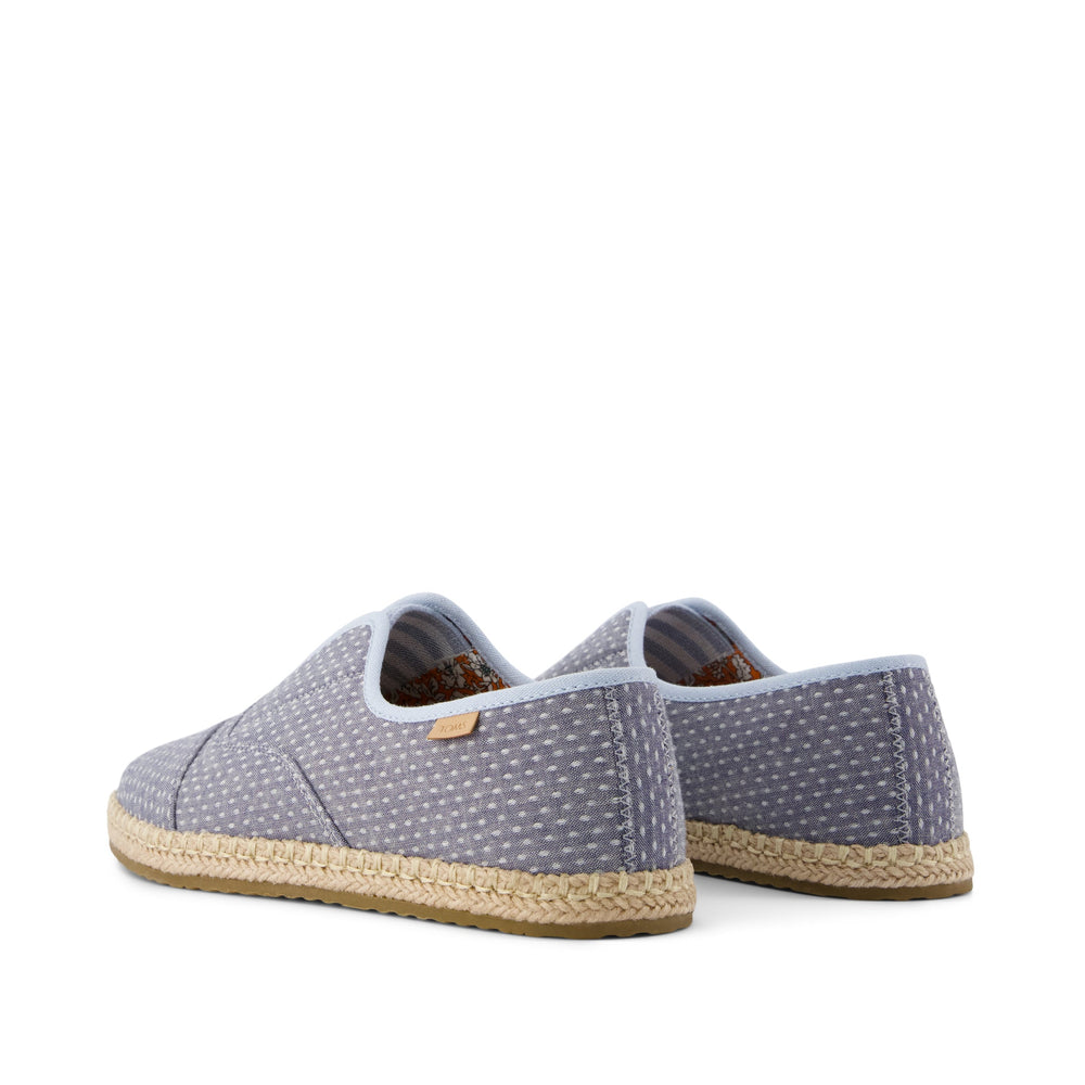 Palmera Plus Niagara Mist Chambray Dot