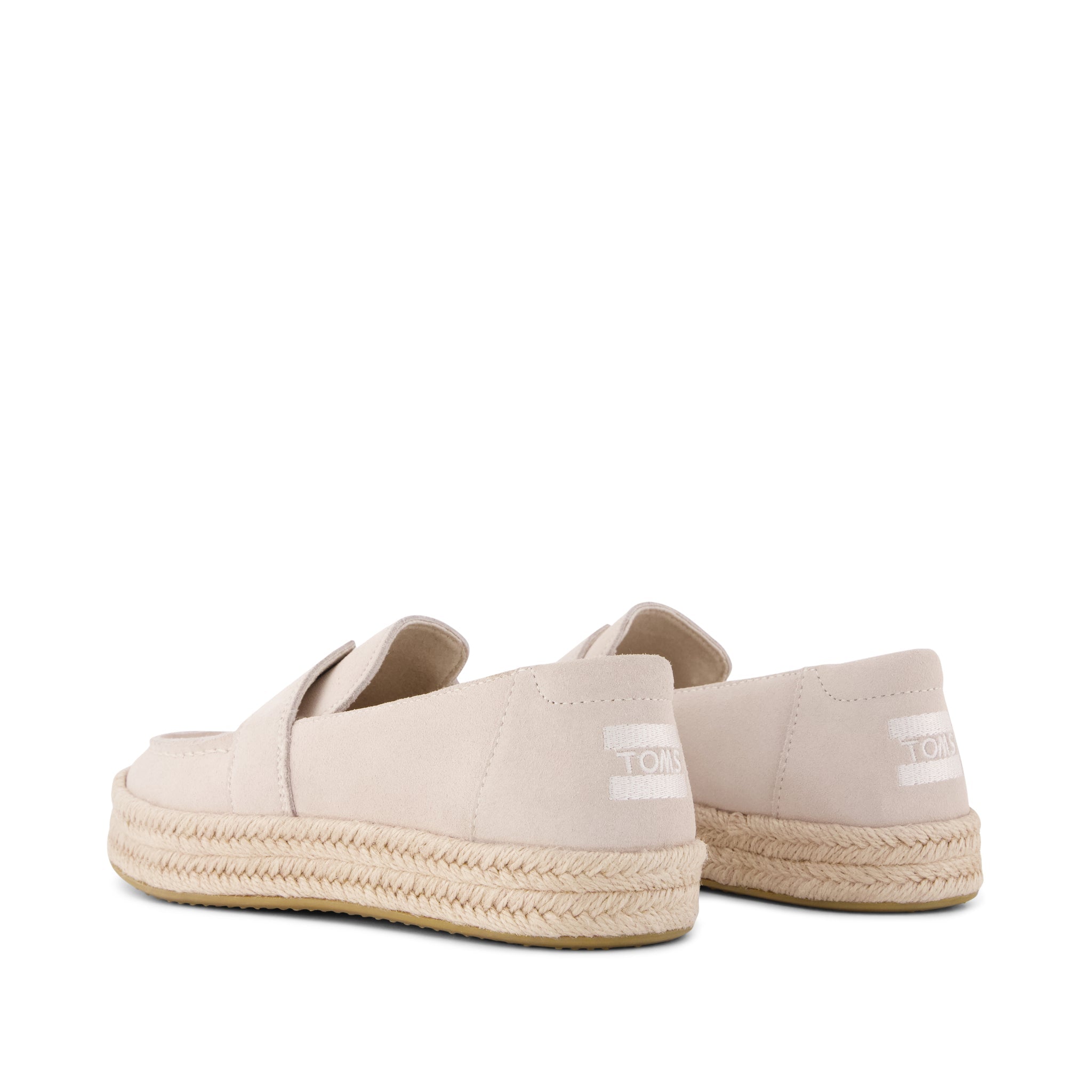Blakely Loafer Espadrille Taupe Suede