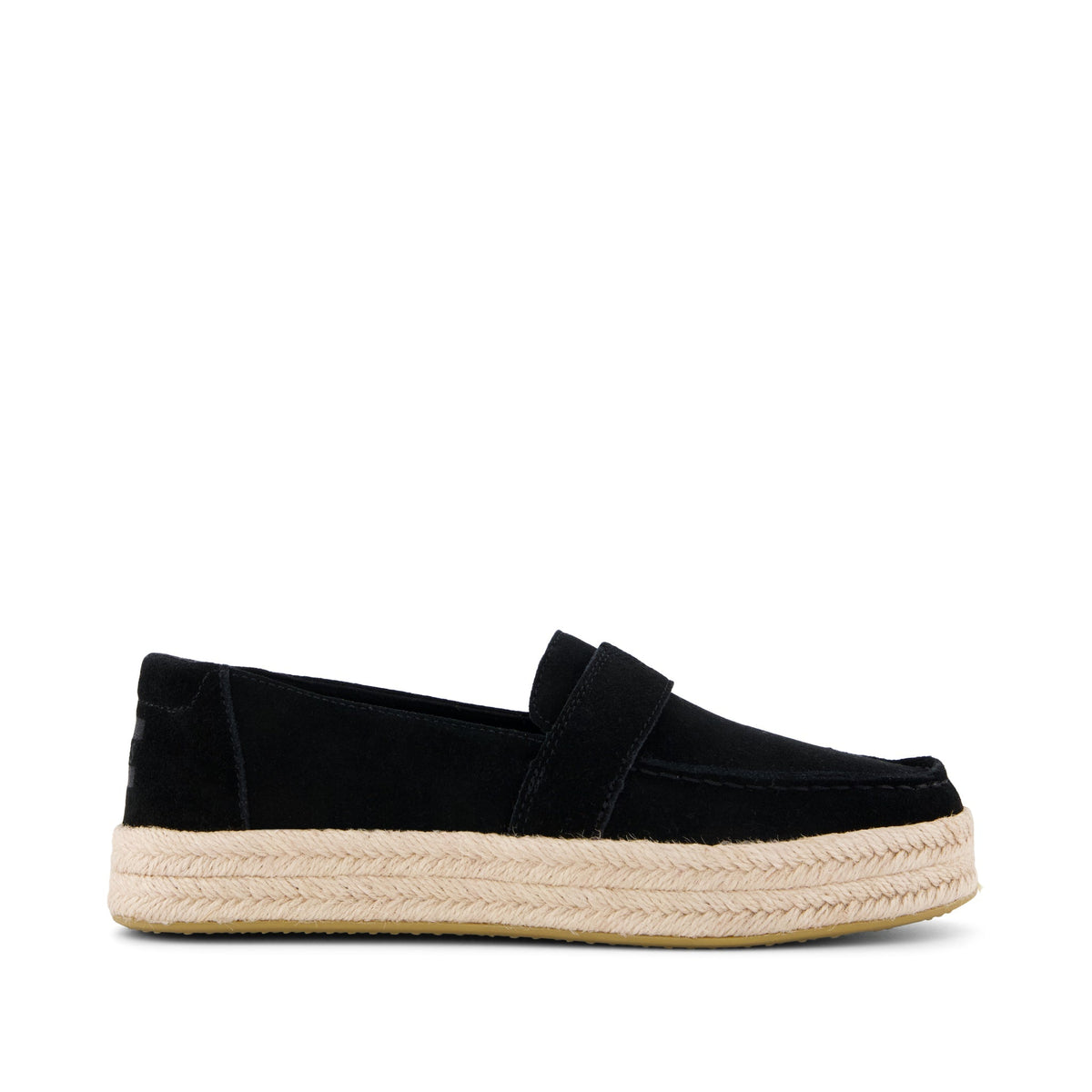 Blakely Loafer Espadrille Black Suede
