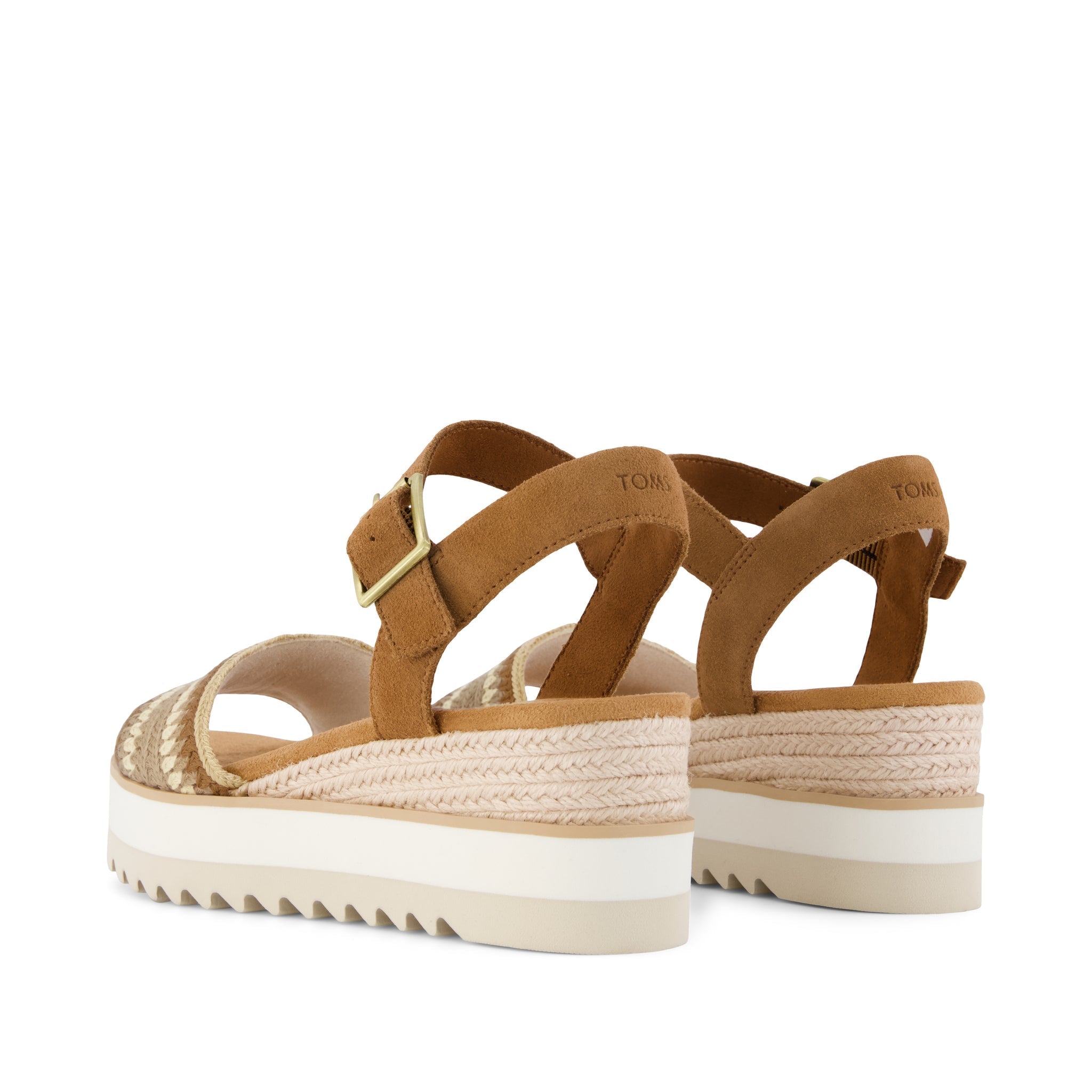 Diana Wedge Sandal Almond Crochet