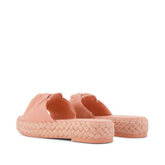 Abby Slide Flatform  Espadrille Sandal Bloom Heritage Canvas