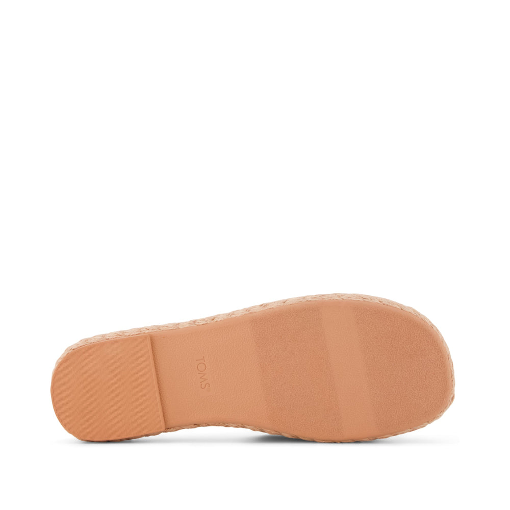 Abby Slide Flatform  Espadrille Sandal Bloom Heritage Canvas
