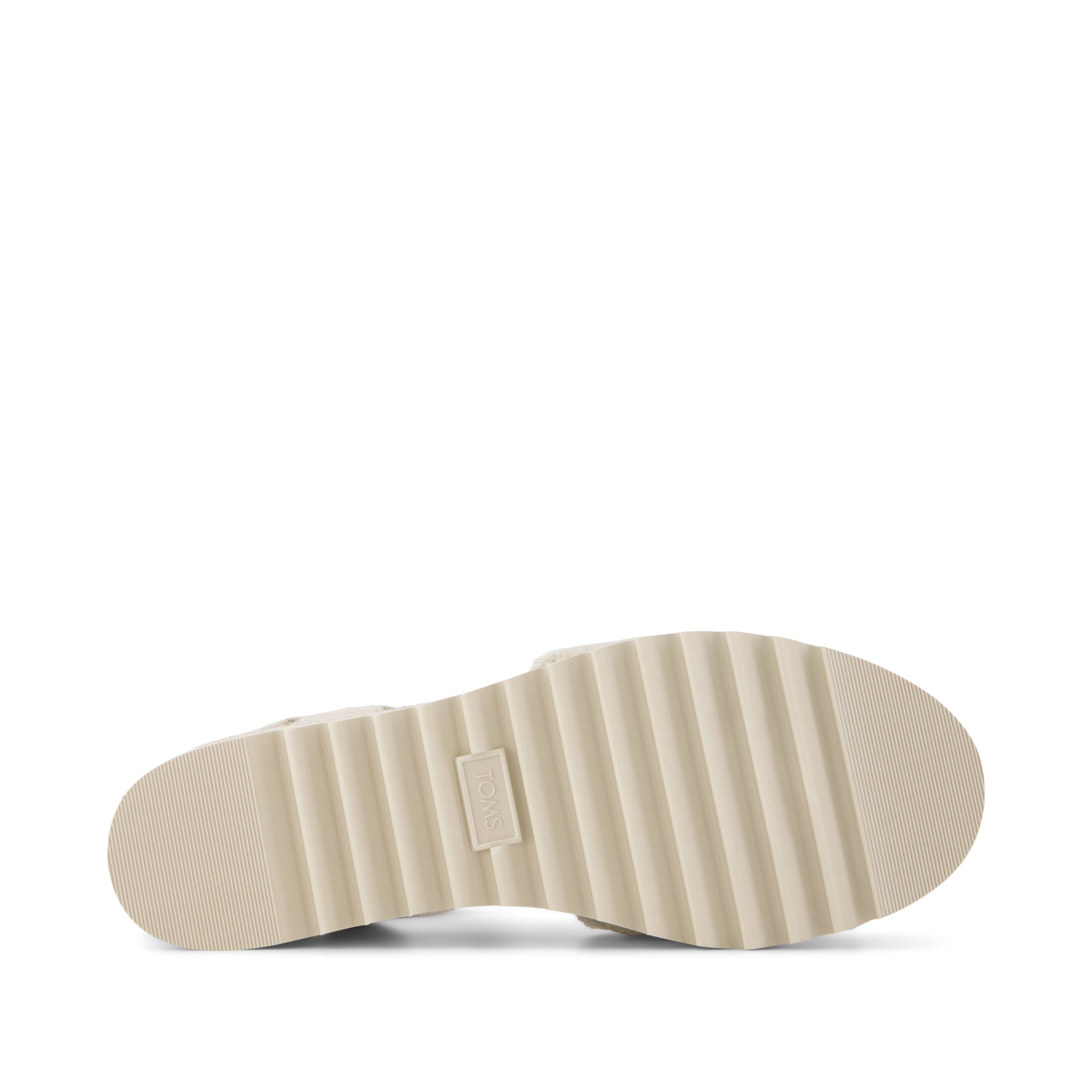 Diana Wedge Sandal White Denim Fray