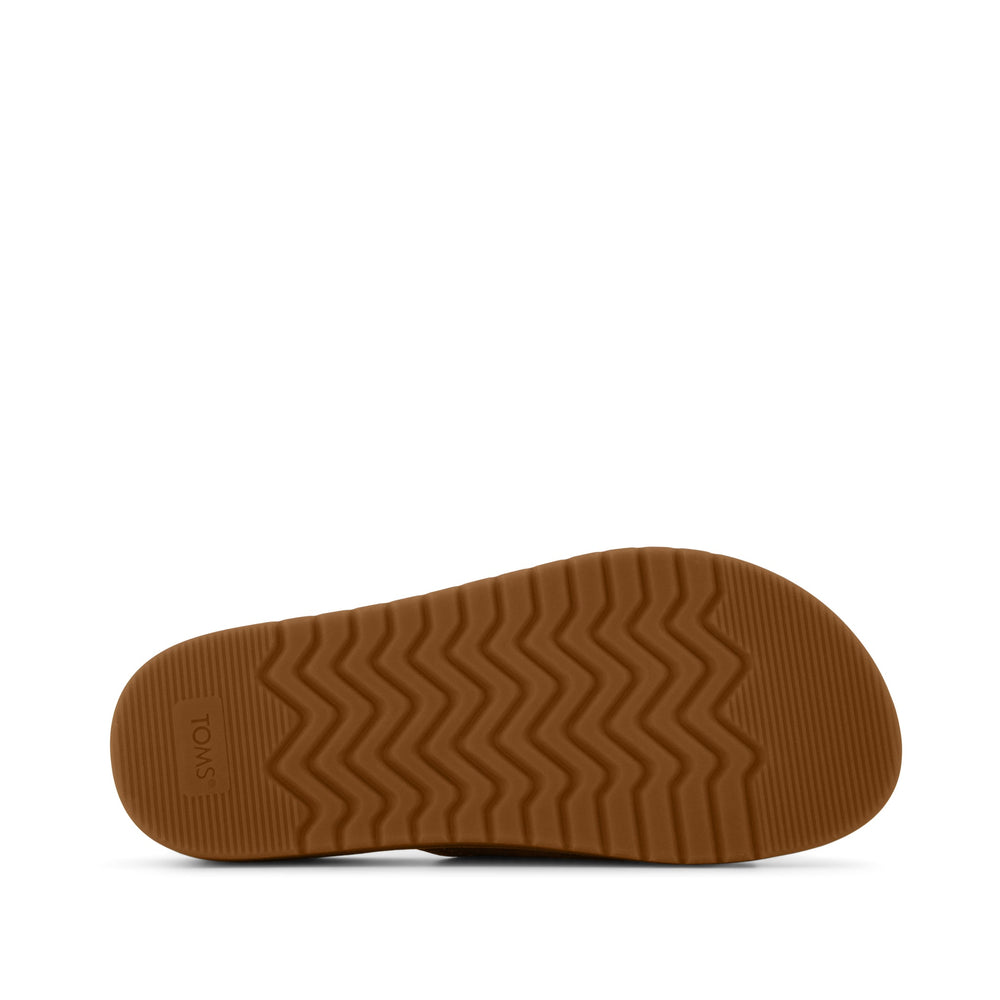 Marin Slide Sandal Brown Sugar Nubuck