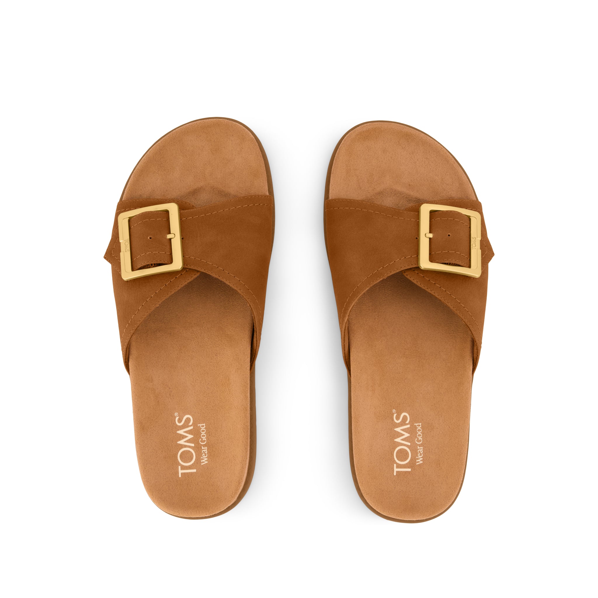 Marin Slide Sandal Brown Sugar Nubuck
