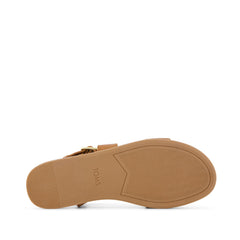 Mar Strappy Sandal Brown Sugar Leather