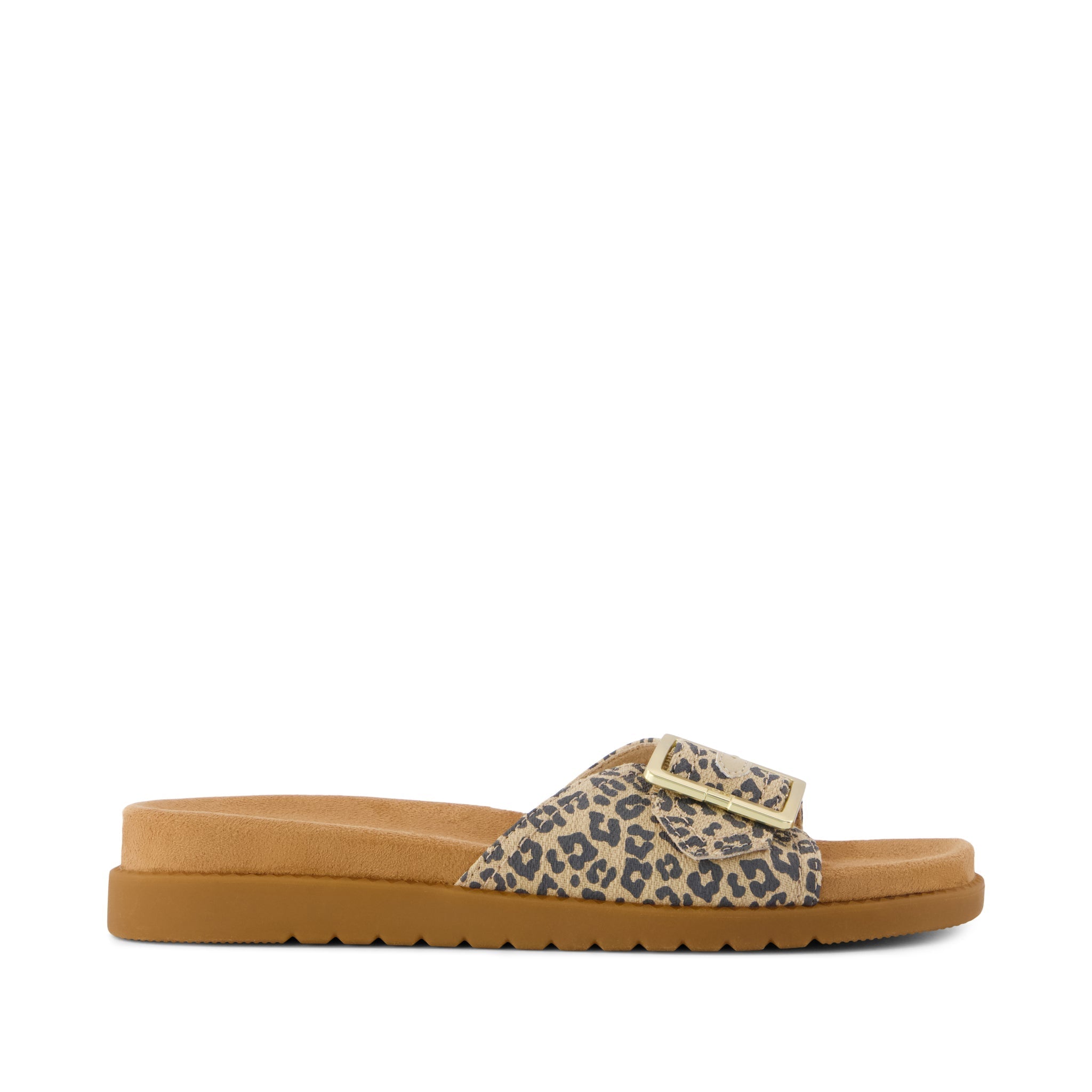 Marin Slide Sandal Leopard Print