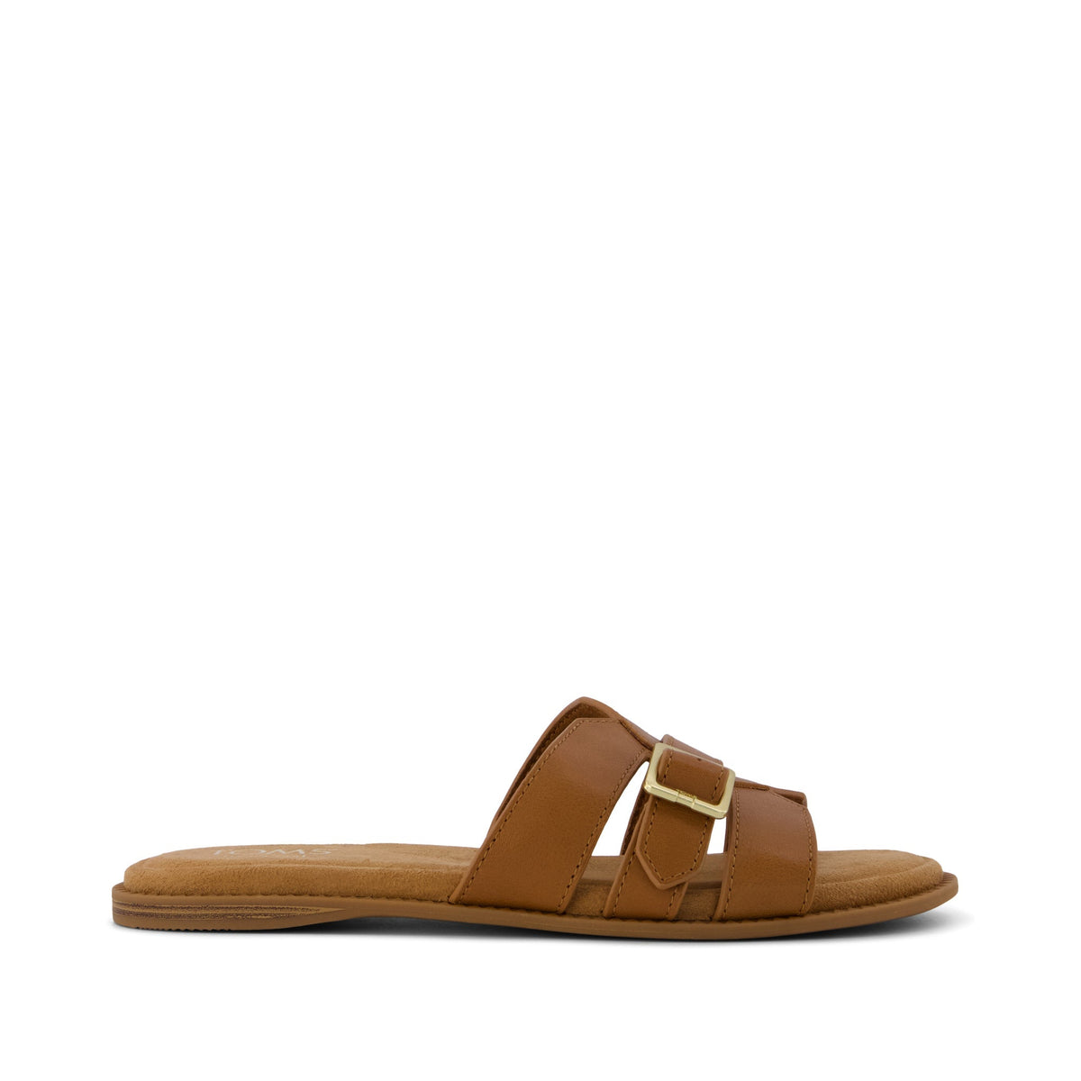 Sol Slide Sandal Brown Sugar Leather