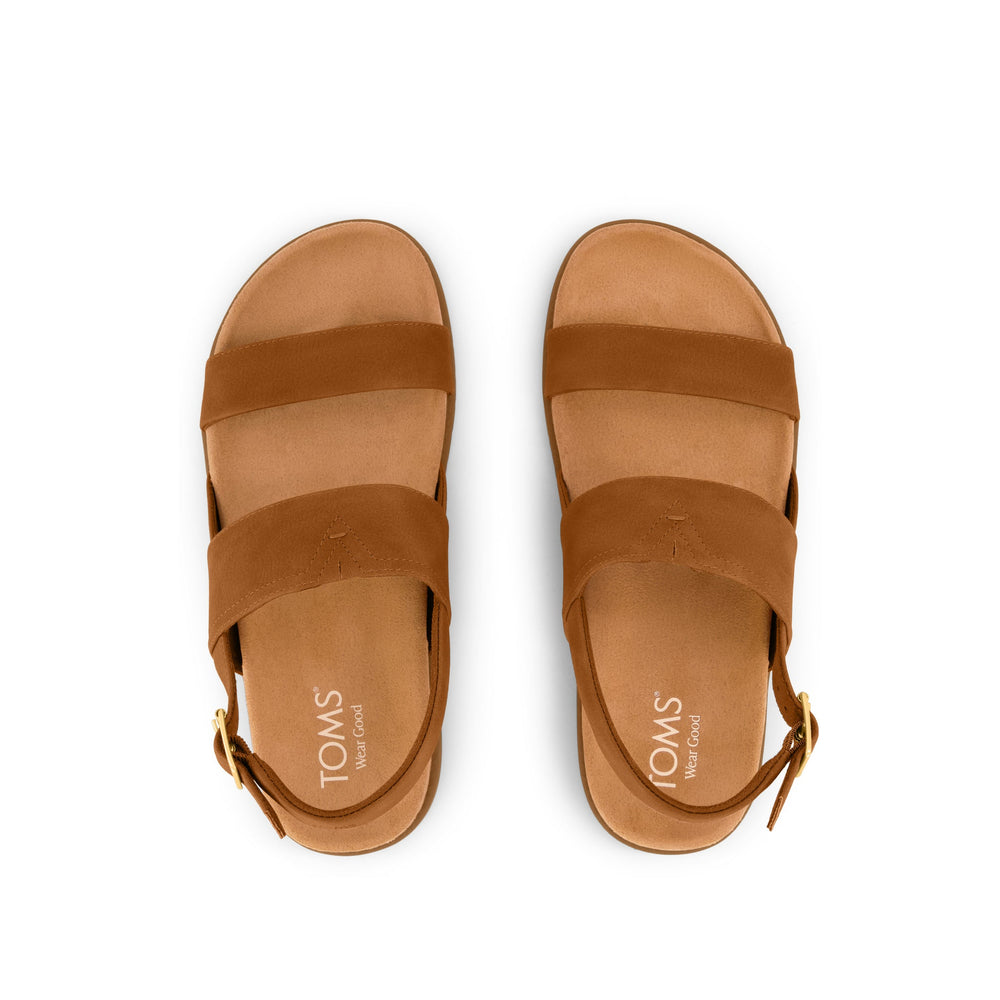 Marin Strap Sandal Brown Sugar Nubuck