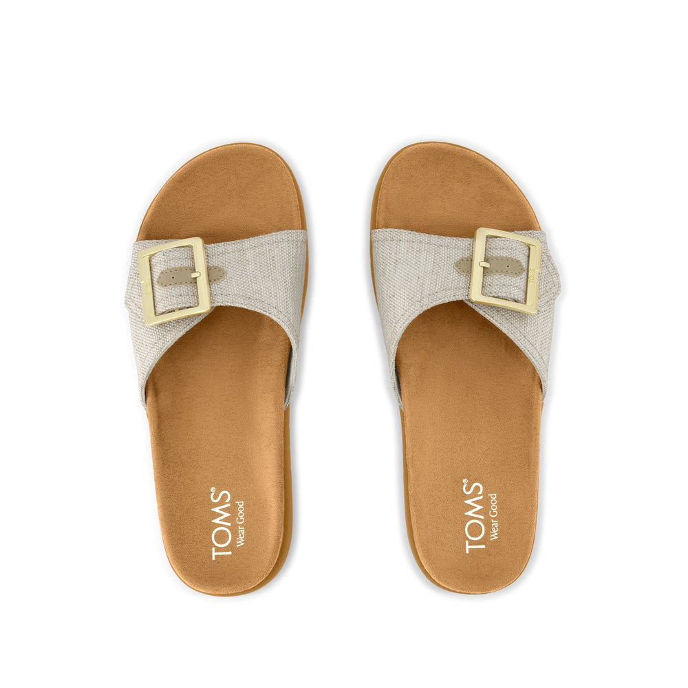Marin Slide Sandal Natural