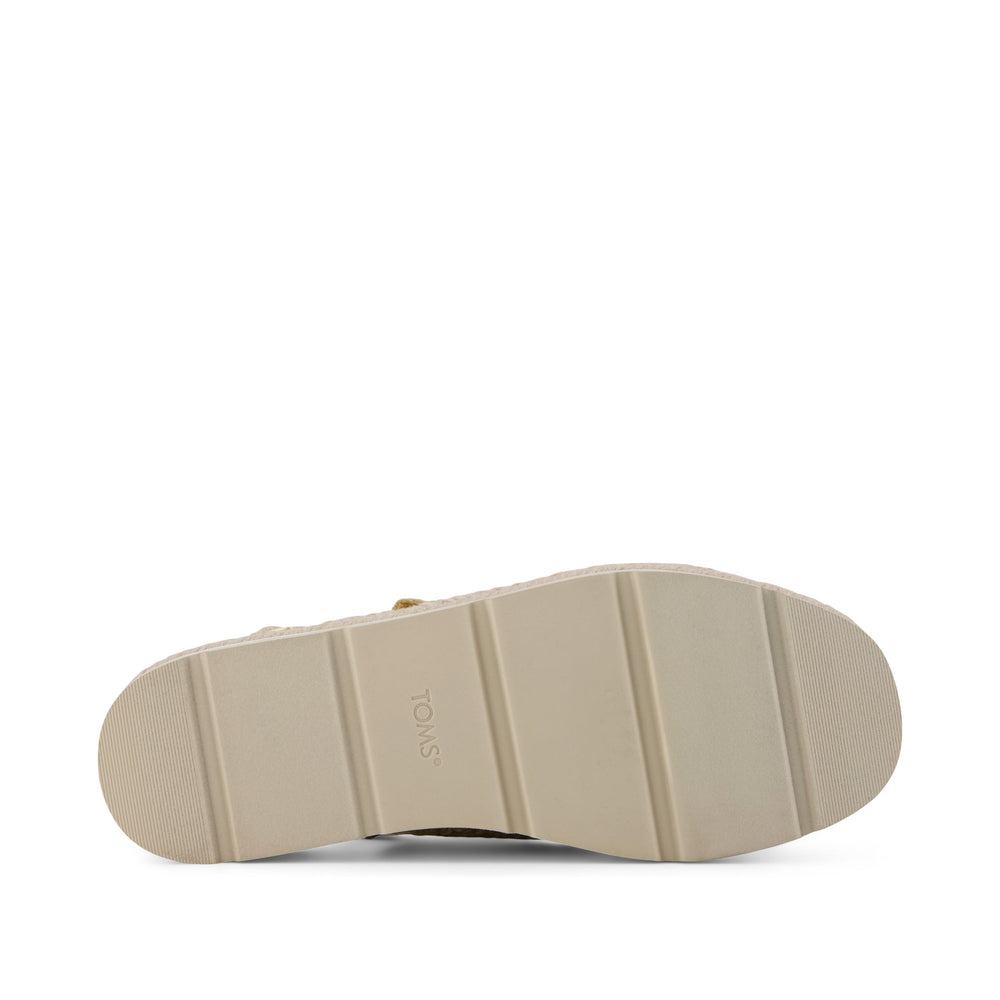 Giana Flatform Sandal Almond Crochet
