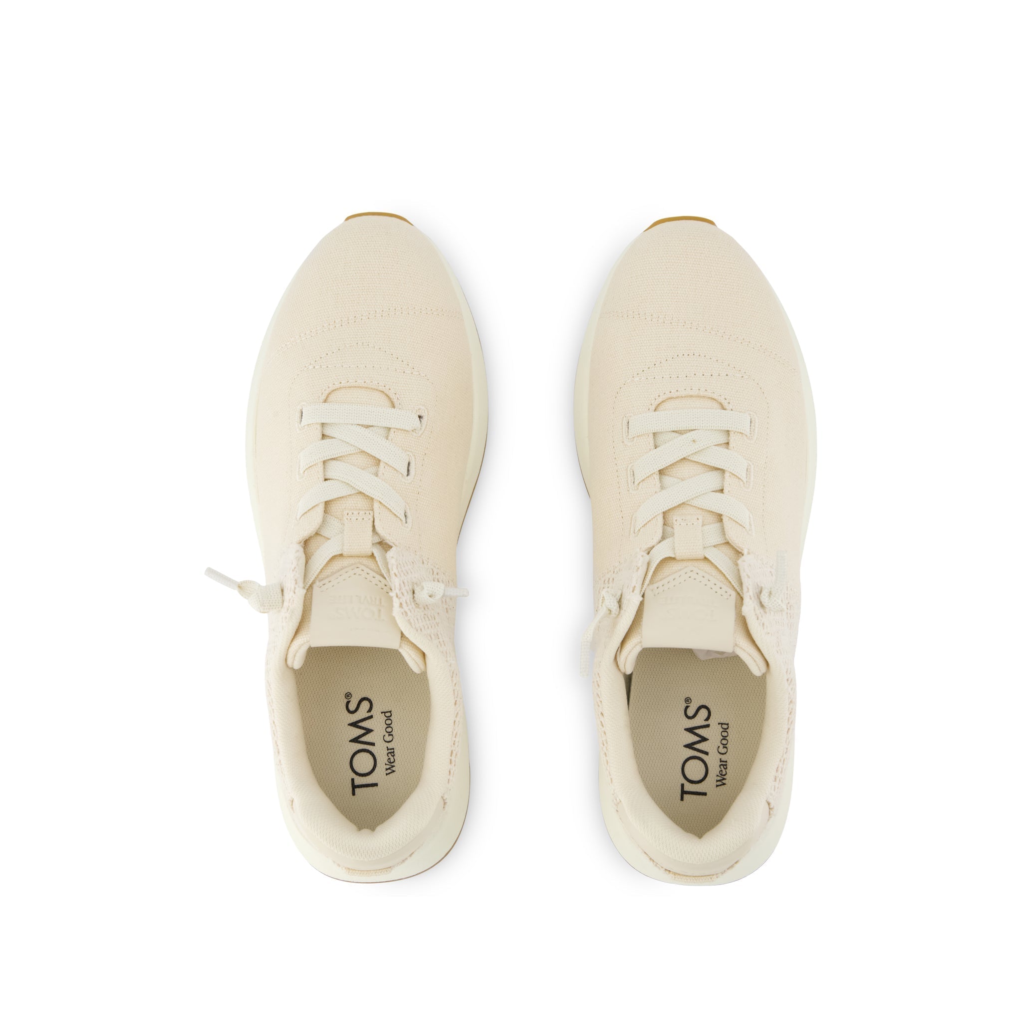 TRVL LITE Cabrillo Sneaker Water Repellent Beige Canvas Mesh