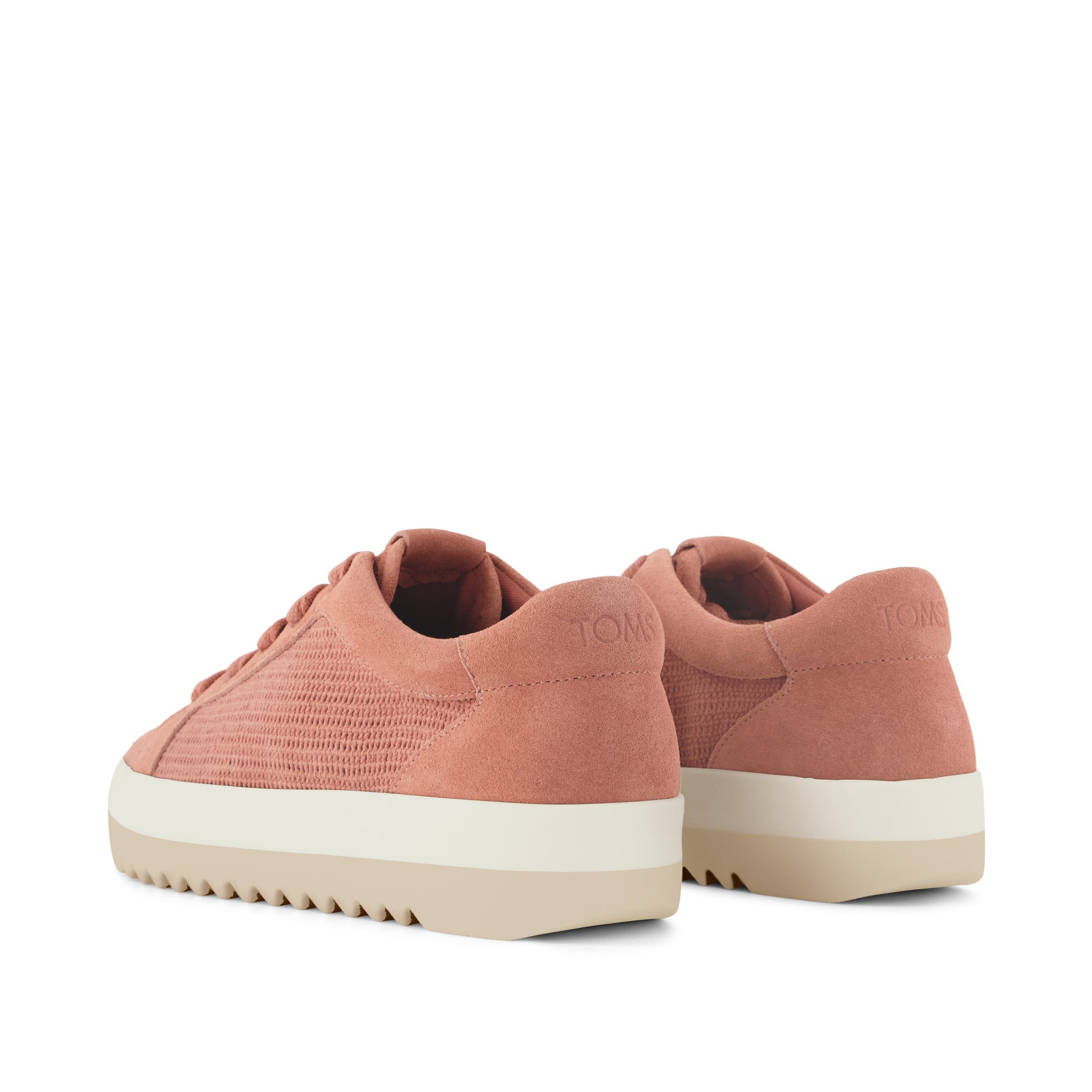 Rea Lace-Up Platform Sneaker Bloom Mesh and Suede