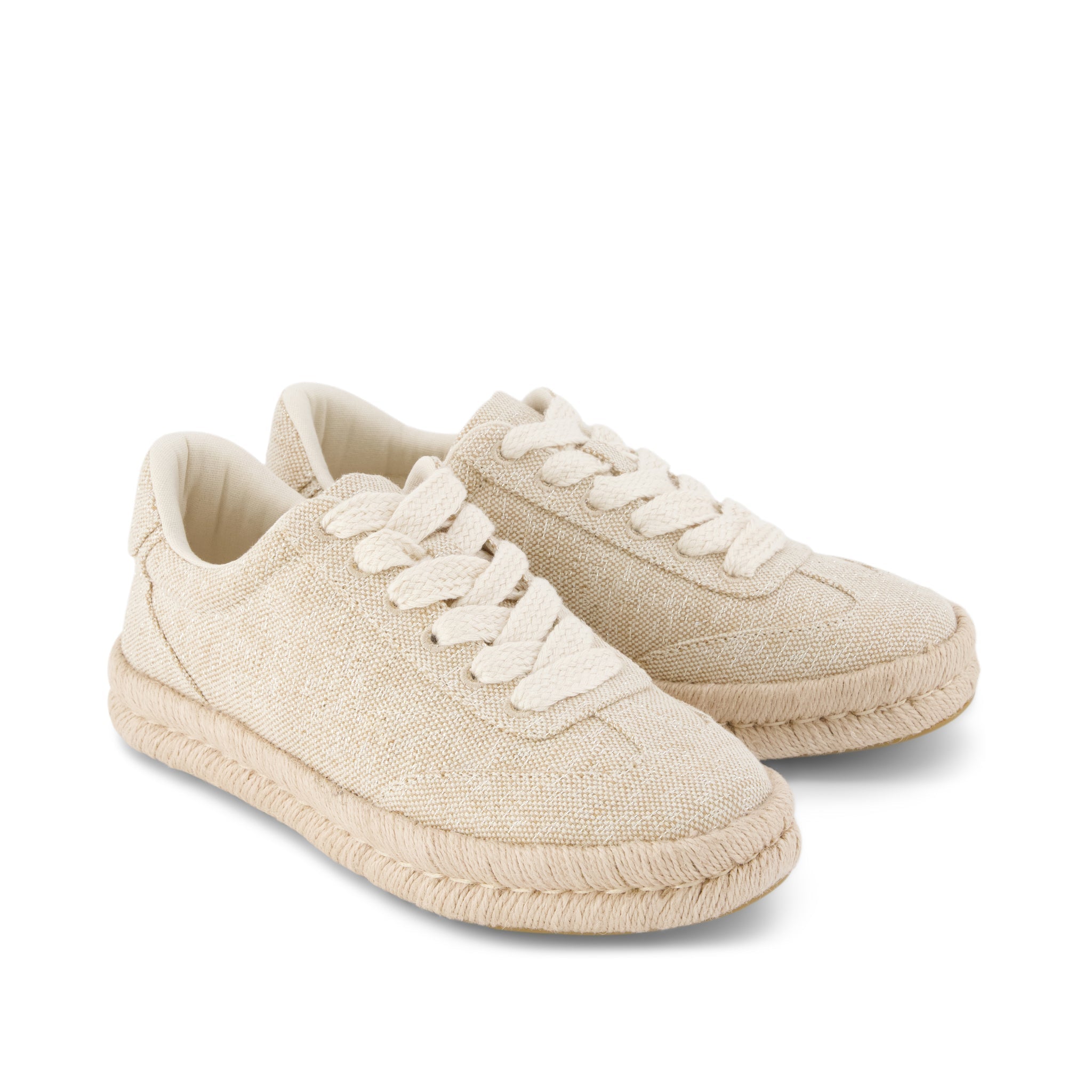 Jesse Espadrille Sneaker Champagne Sparkle