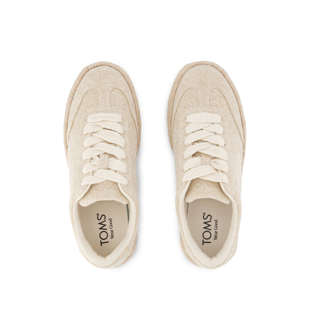 Jesse Espadrille Sneaker Champagne Sparkle
