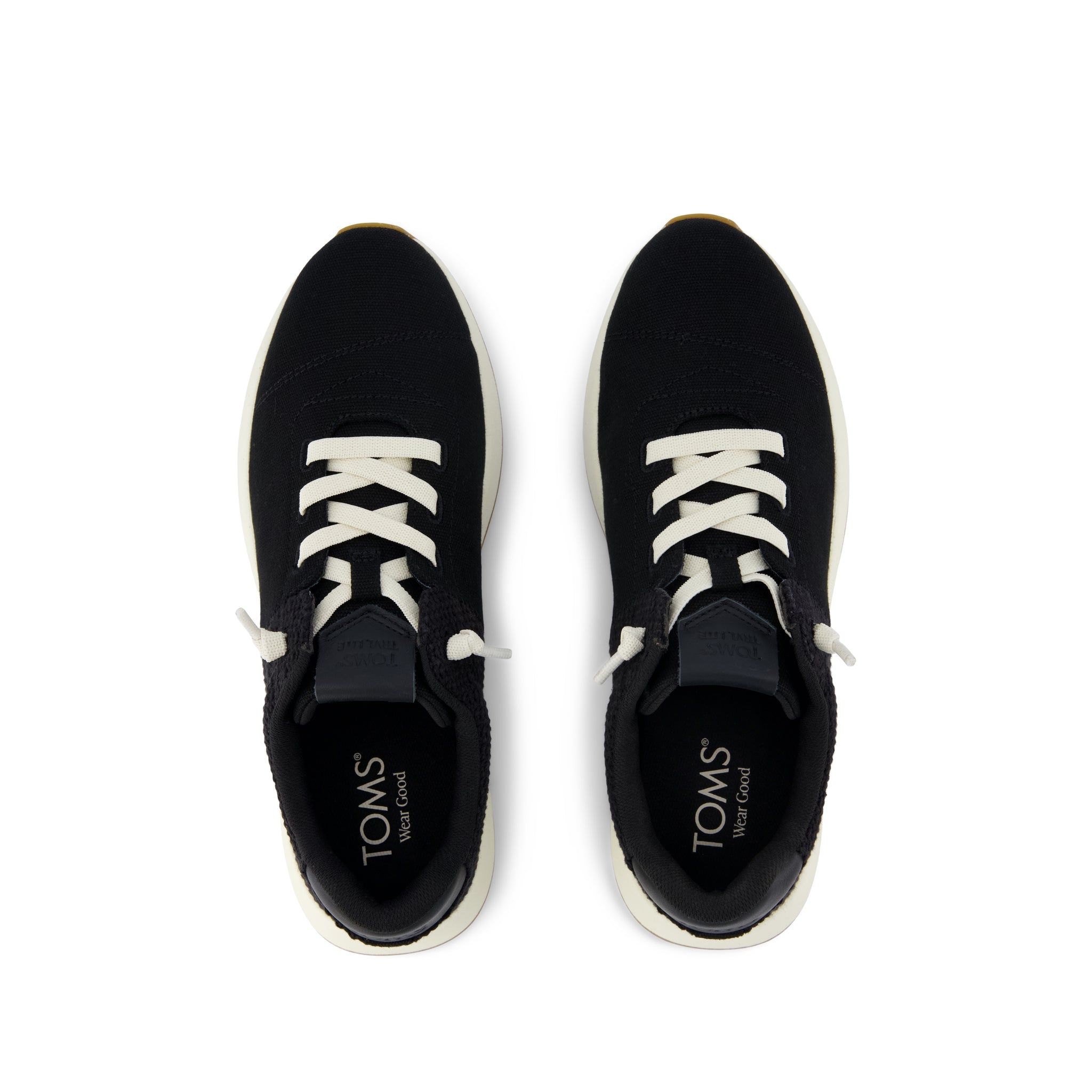 TRVL LITE Cabrillo Sneaker Water Repellent Black Canvas Mesh