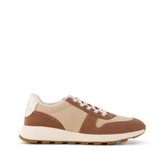 TRVL LITE Retro Runner Sneaker Water Repellent Brown Sugar