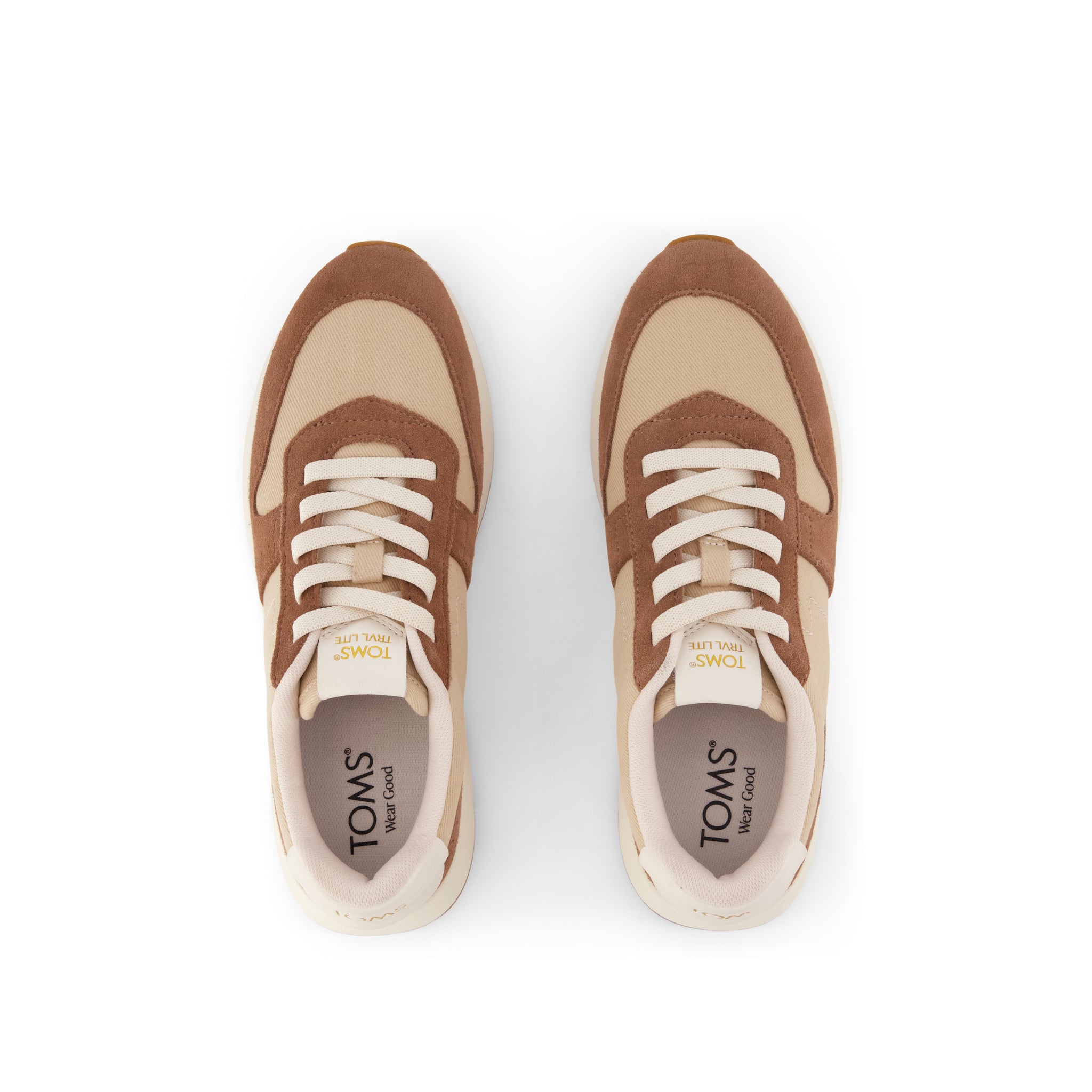 TRVL LITE Retro Runner Sneaker Water Repellent Brown Sugar
