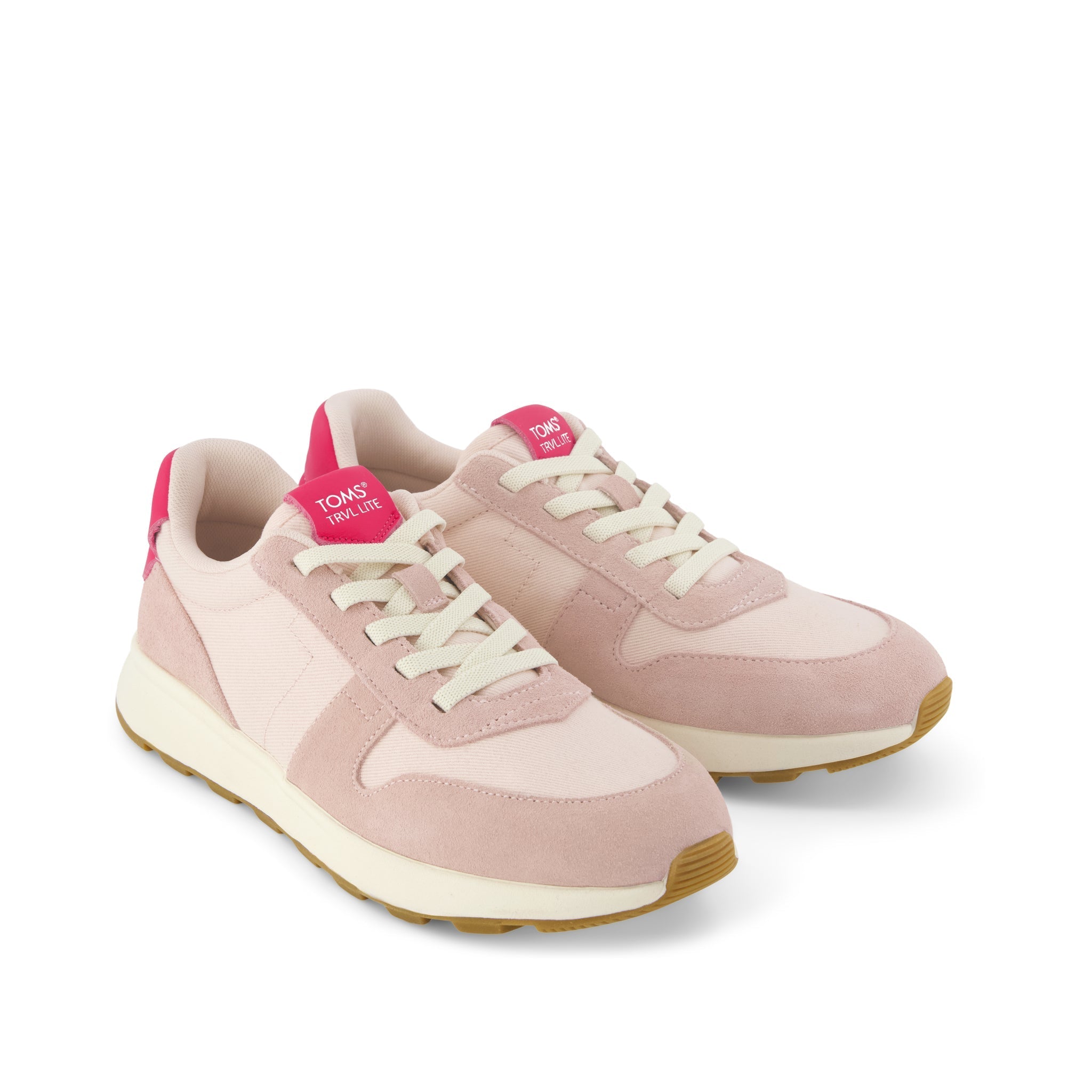 TRVL LITE Retro Runner Sneaker Water Repellent Pale Rose