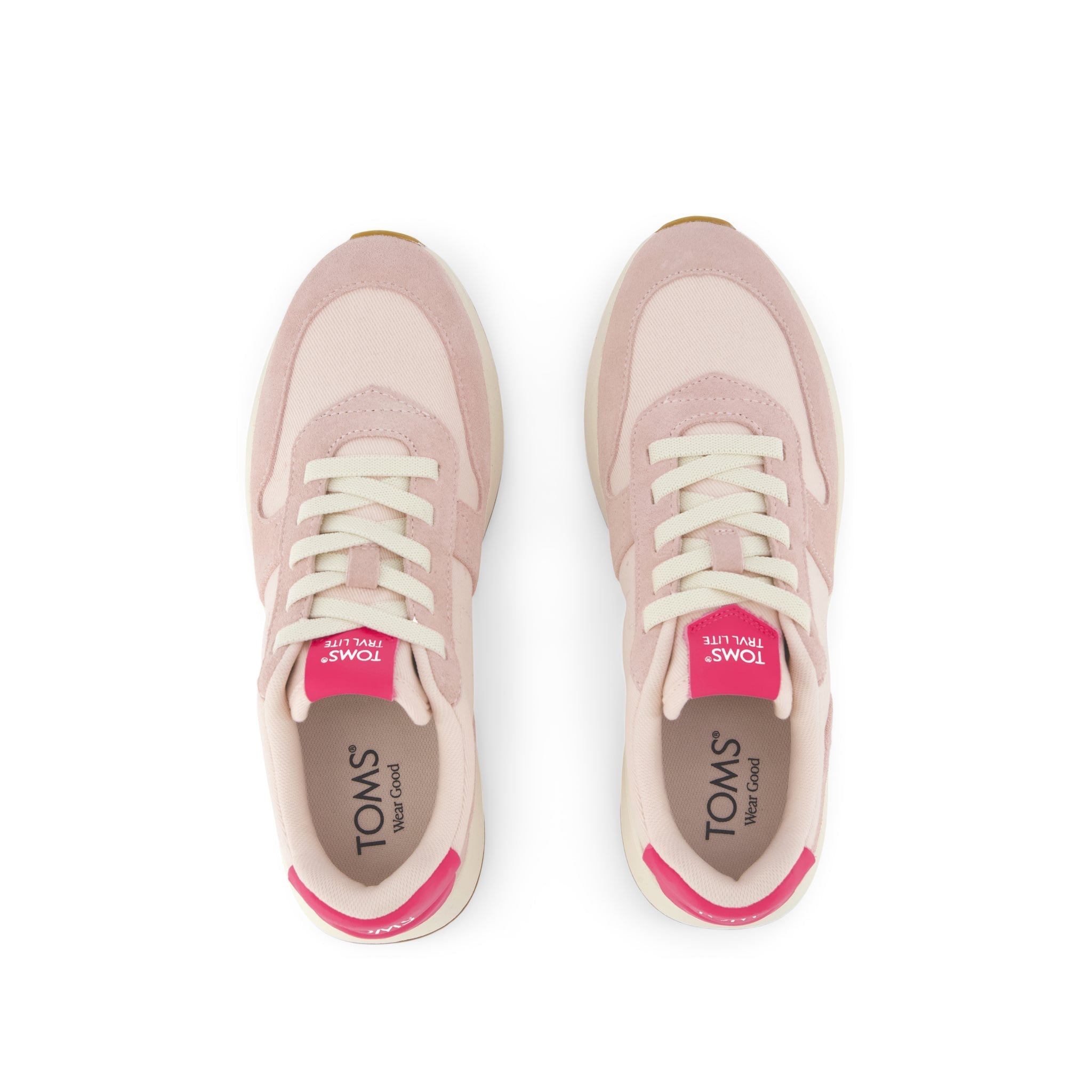 TRVL LITE Retro Runner Sneaker Water Repellent Pale Rose