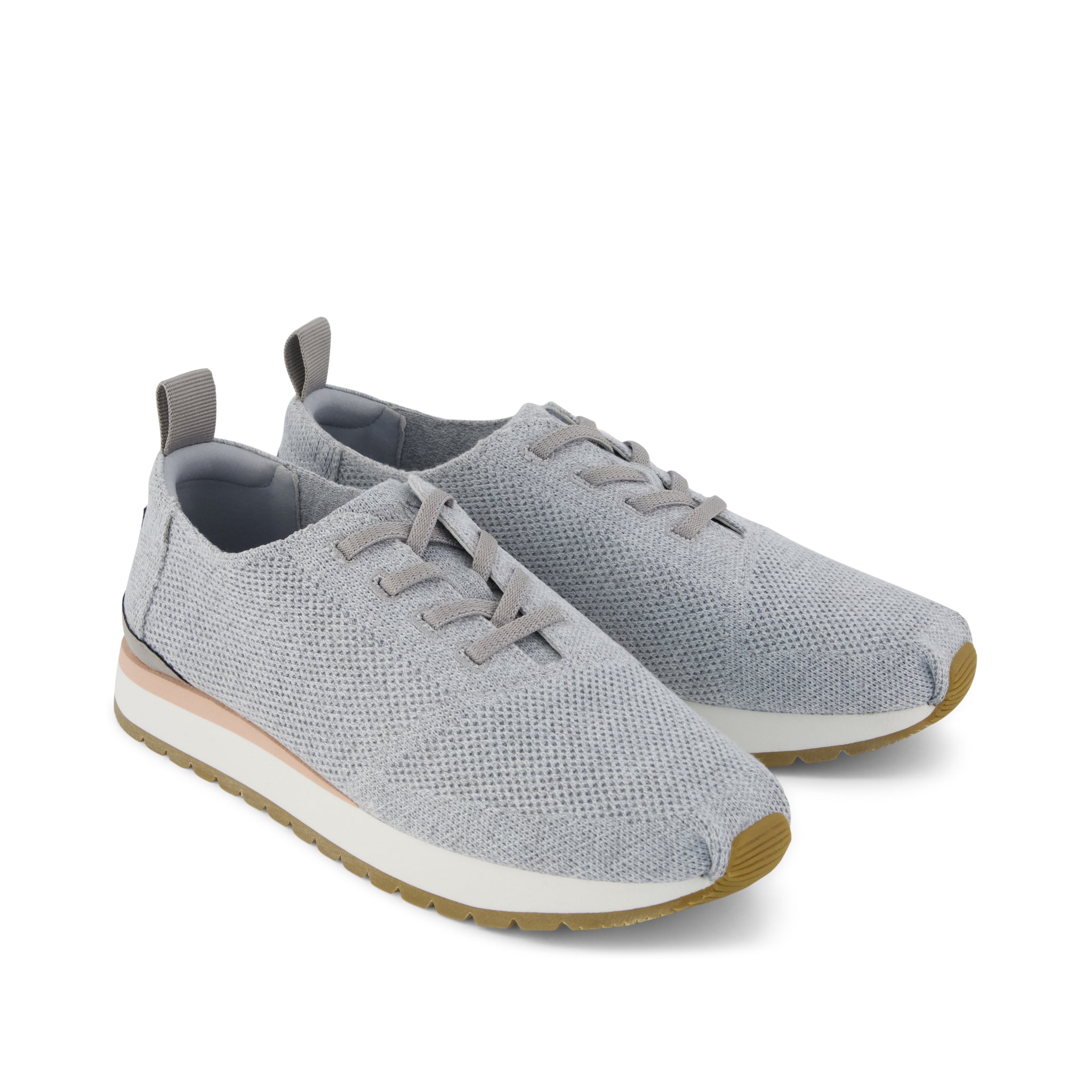 Resident Plus Lace-Up Grey Knit
