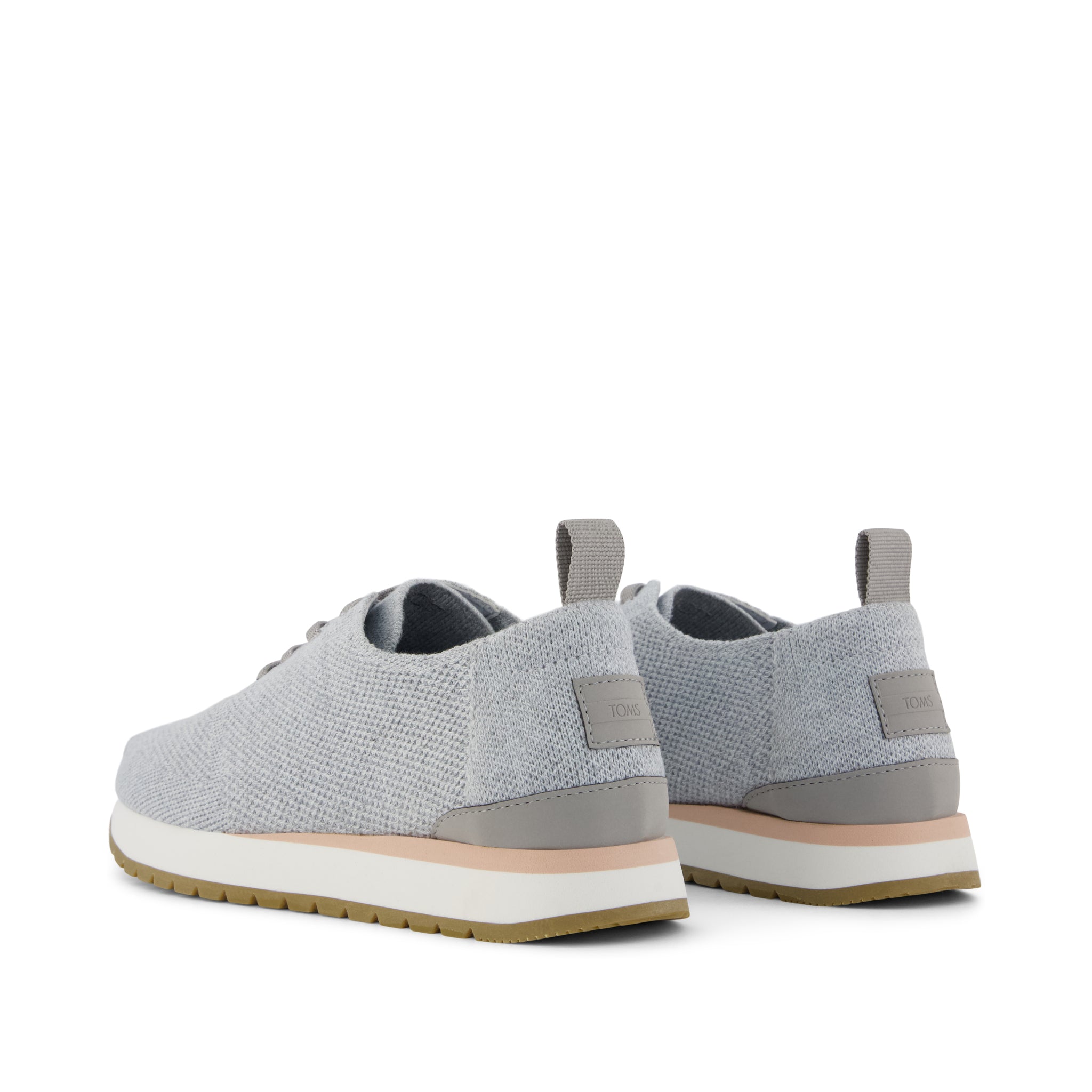 Resident Plus Lace-Up Grey Knit